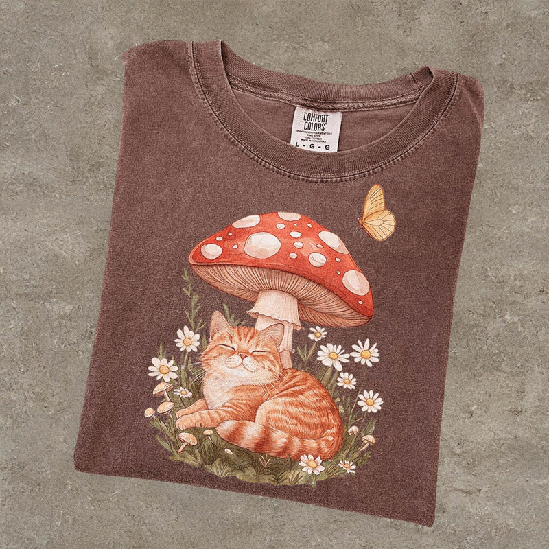 Cat Mushroom T-shirt