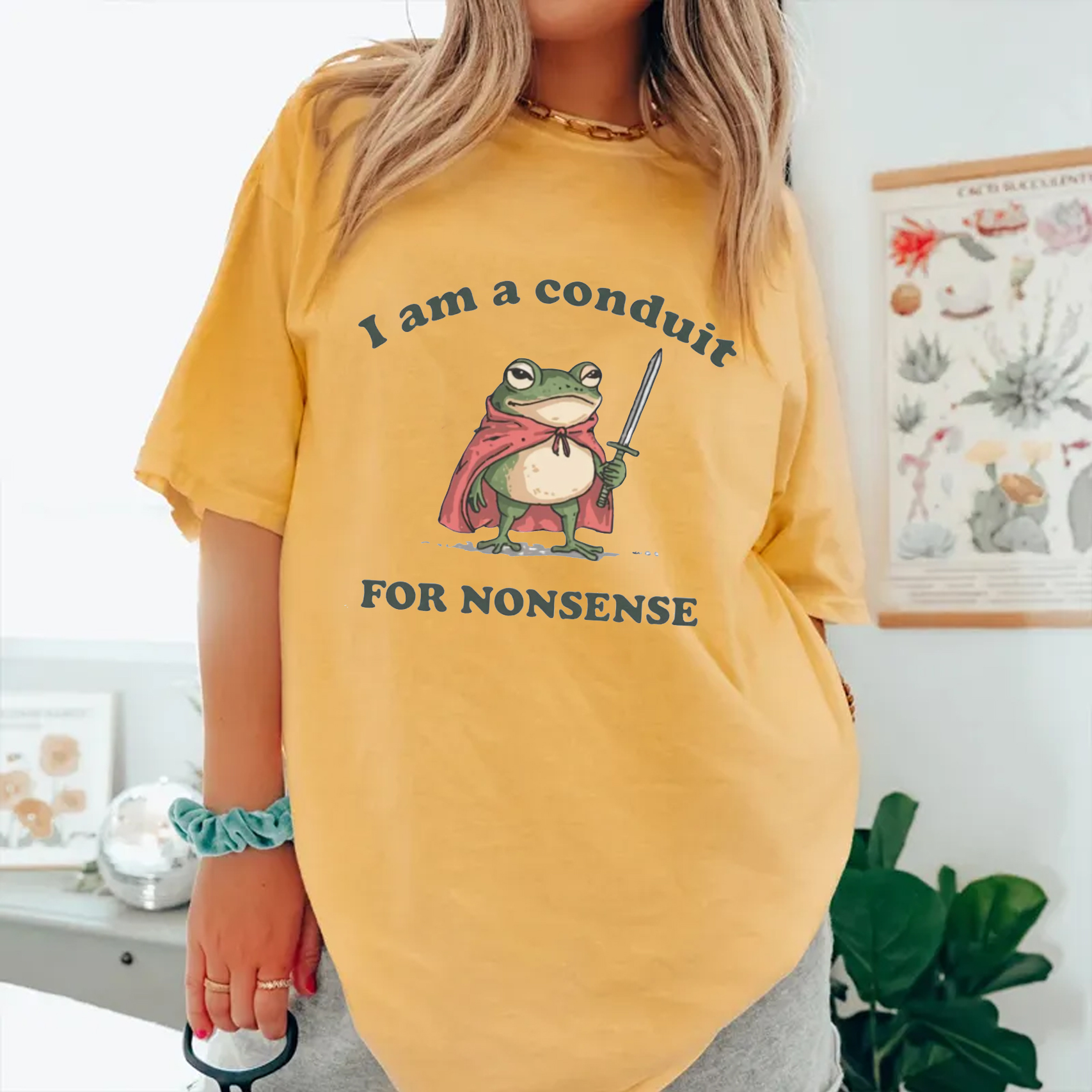 ShawnCraft® Official: I Am a Conduit for Nonsense T-shirt - Premium Breathable Cotton Apparel