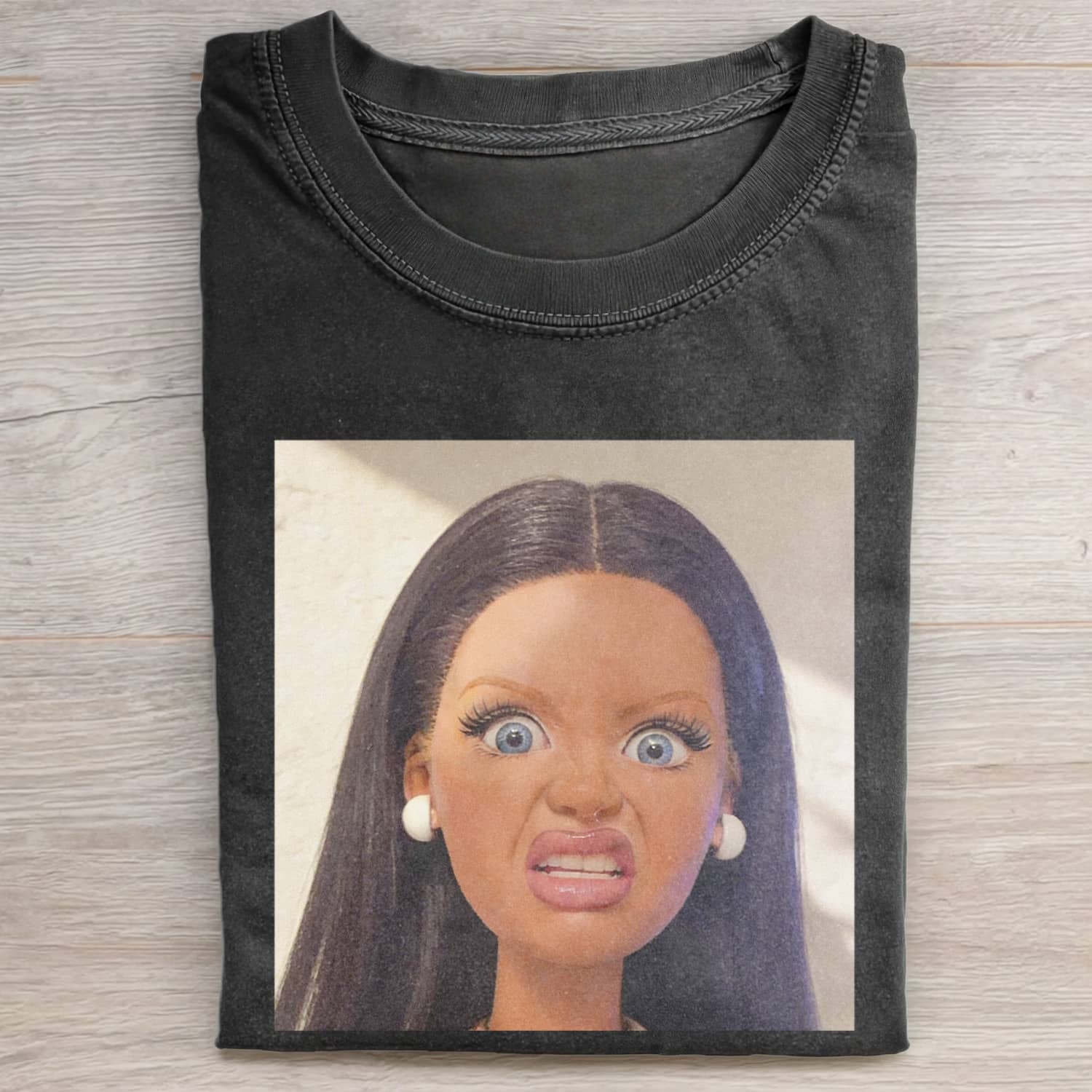 DOLL FACE HATE MEME MOOD POV TEE