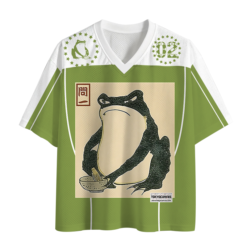 Matsumoto Hoji Japanese Frog Mesh Jersey-ShawnCraft