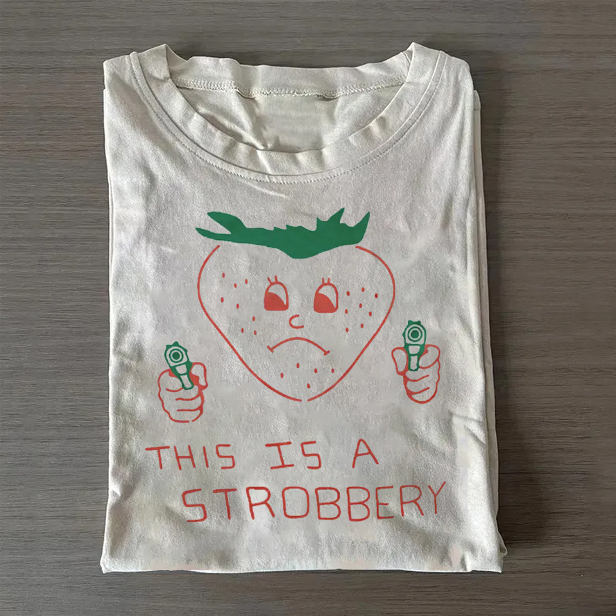 ShawnCraft® Official: This is Strobbery Funny T-shirt - Premium Breathable Cotton Apparel