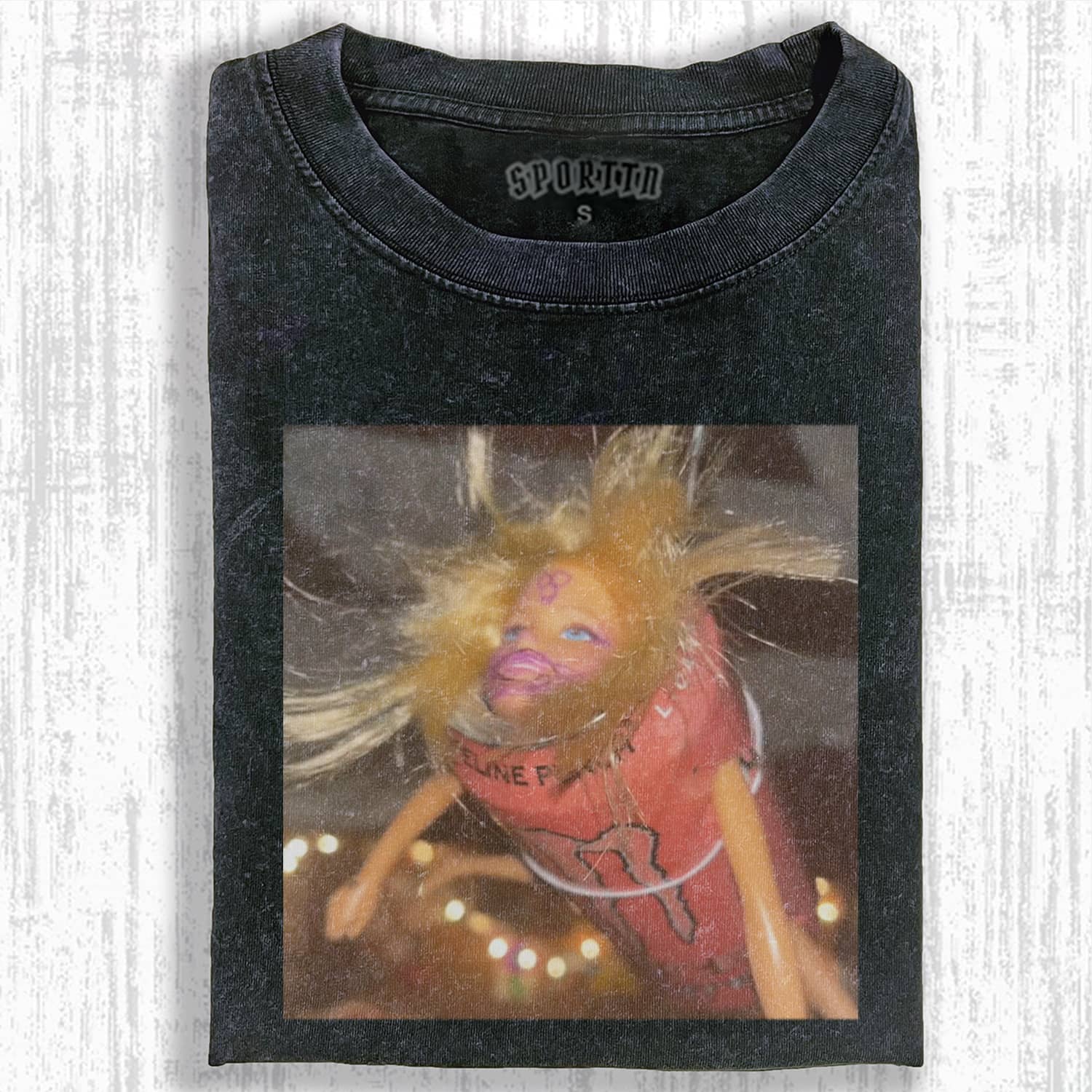 Funny Doll Face GIRL MEME T-SHIRT-ShawnCraft