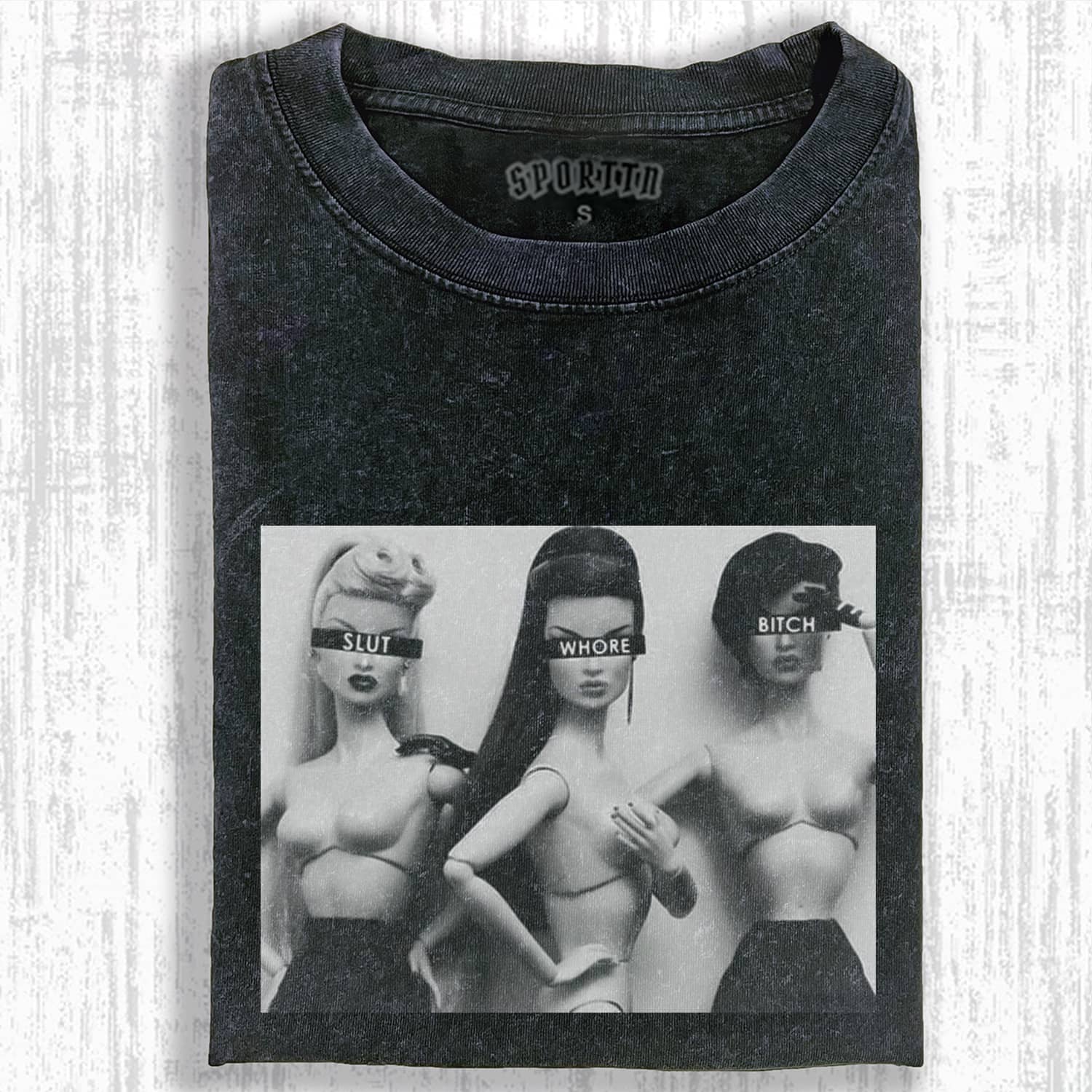 Funny Doll Face EMOJI MEME ICON PFP T-SHIRT-ShawnCraft