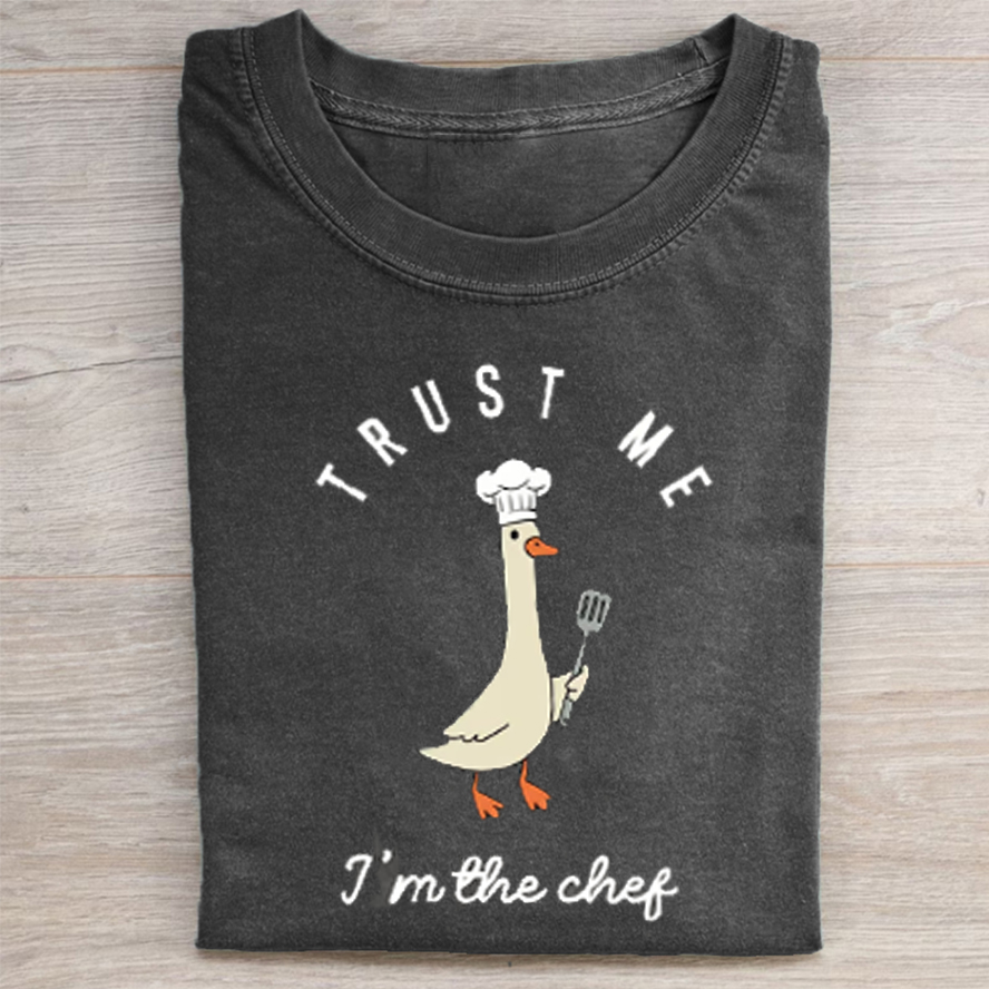 Funny Chef Goose T-shirt-ShawnCraft