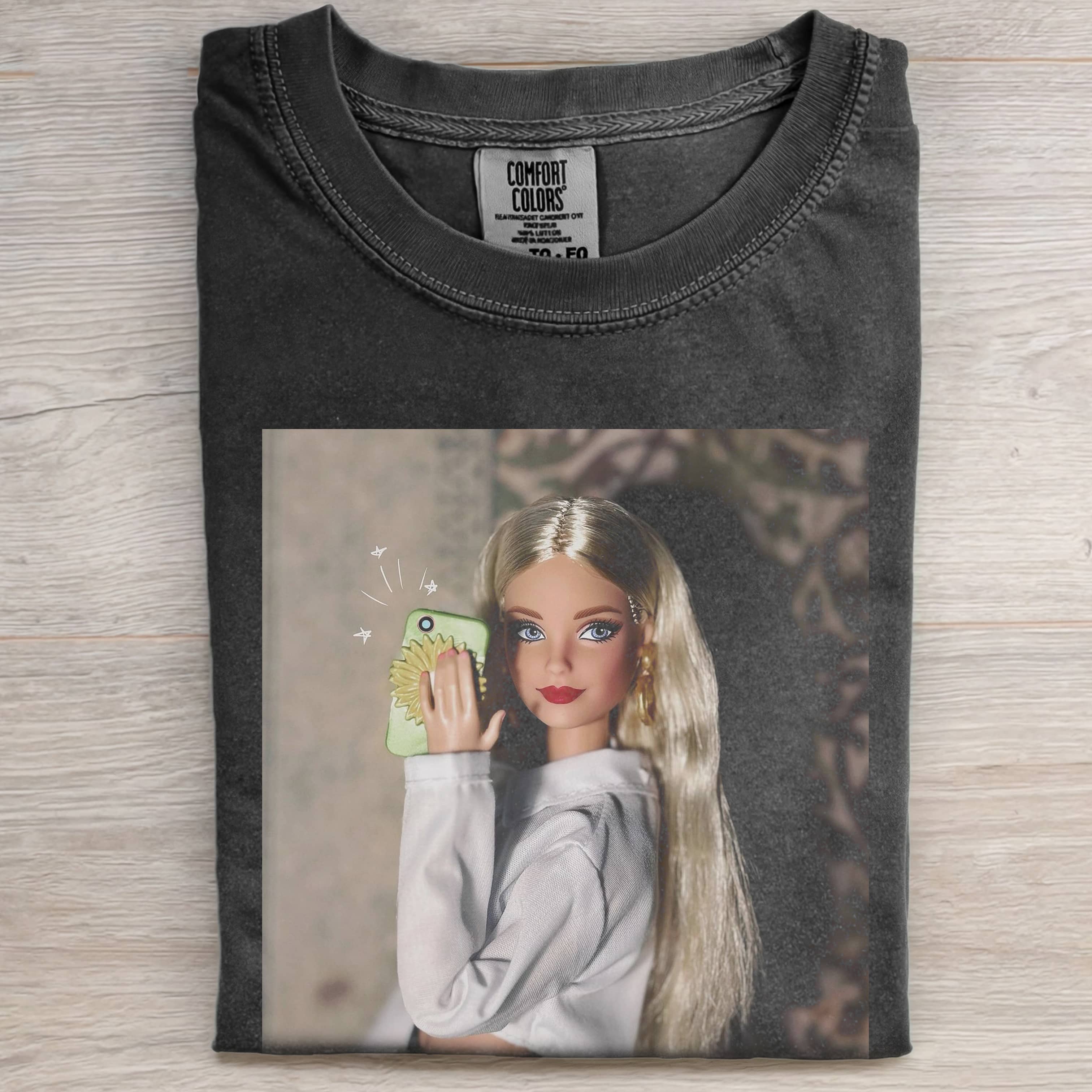 SELFIE Funny Doll FaceCORE MEME TEE-ShawnCraft