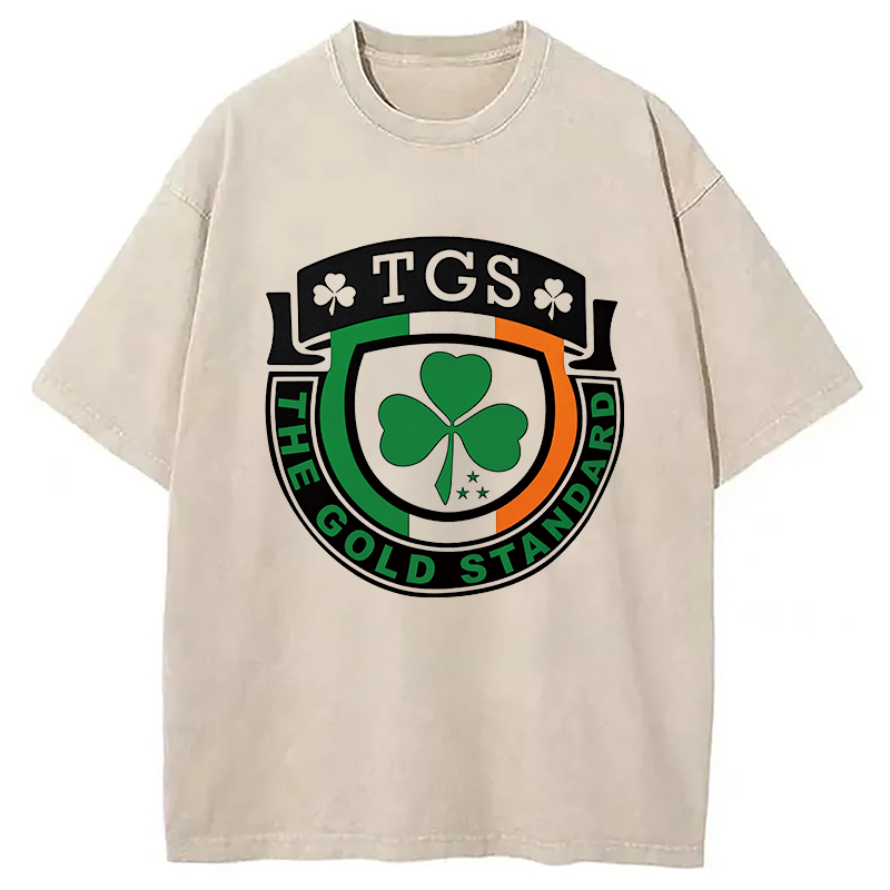 The Gold Standard Washed T-Shirt-ShawnCraft