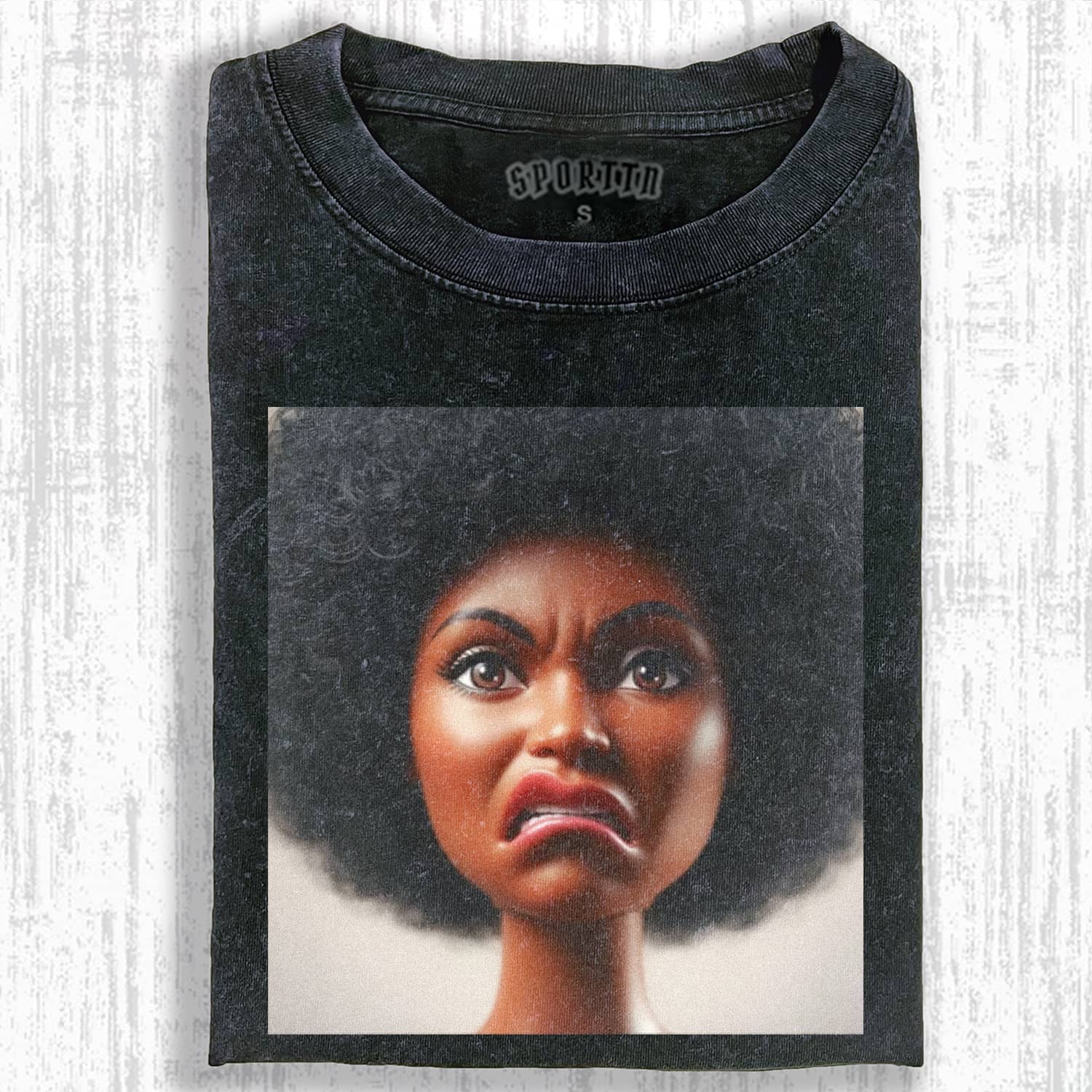 Funny Doll Face MEME ICON TEE-ShawnCraft