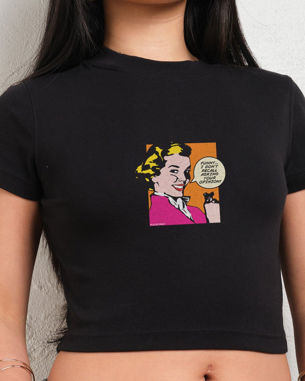 I Don't Recall Asking Your Opinion Baby Tee-ShawnCraft