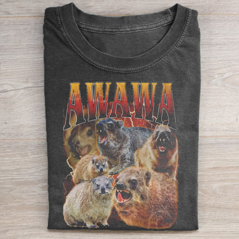 Funny Hyrax Meme T-shirt-ShawnCraft