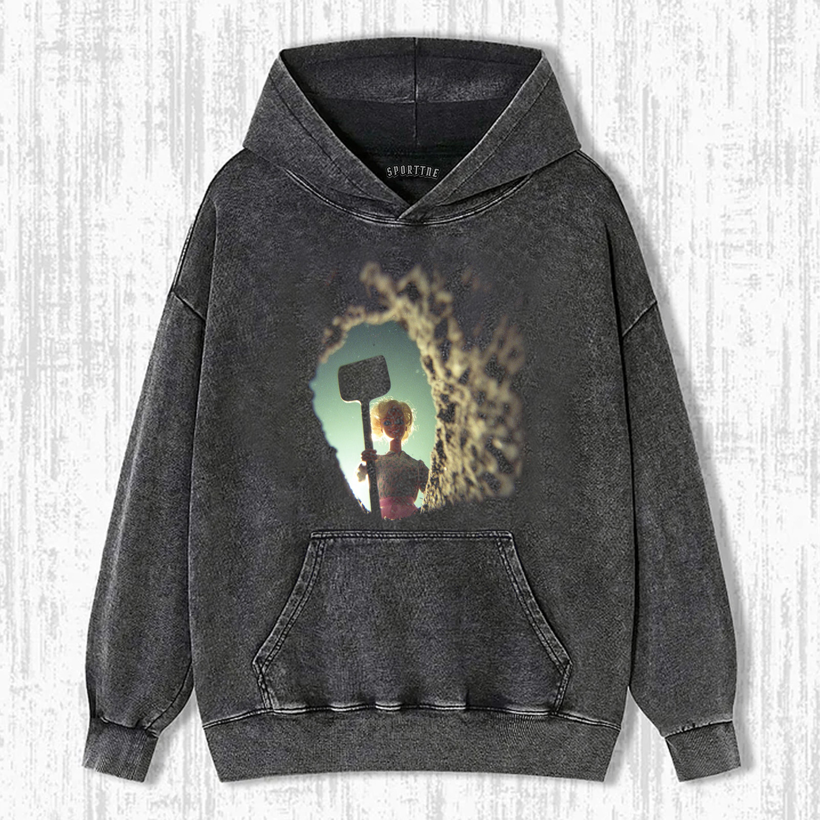 Funny Doll Face DIGGING TEE-ShawnCraft