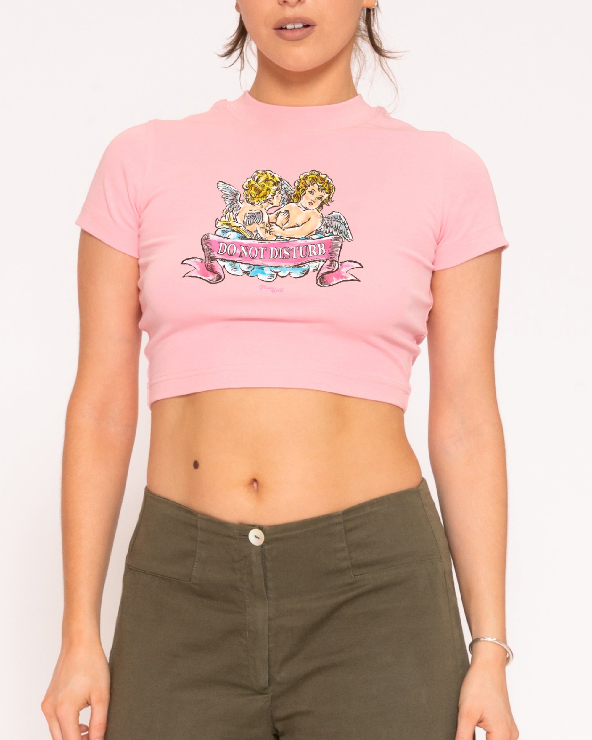 Do Not Disturb Baby Tee-ShawnCraft