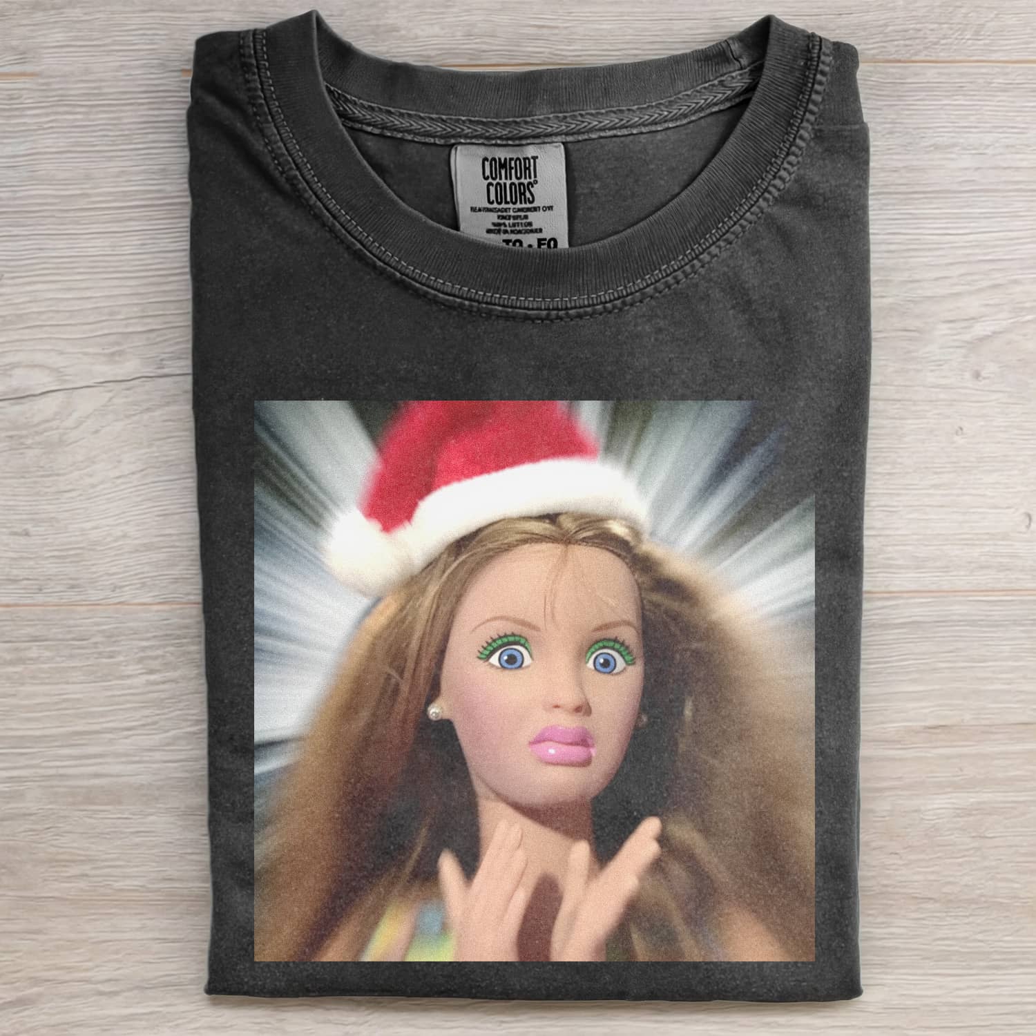 CHRISTMAS Funny Doll Face MEME ICON TEE-ShawnCraft