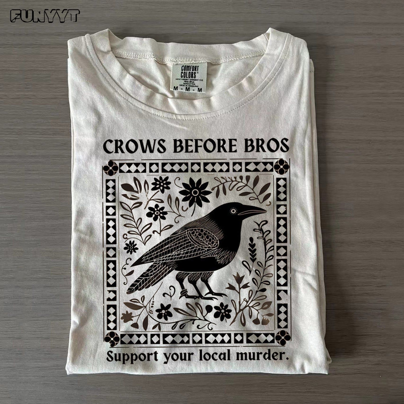Crows Before Bros T-shirt