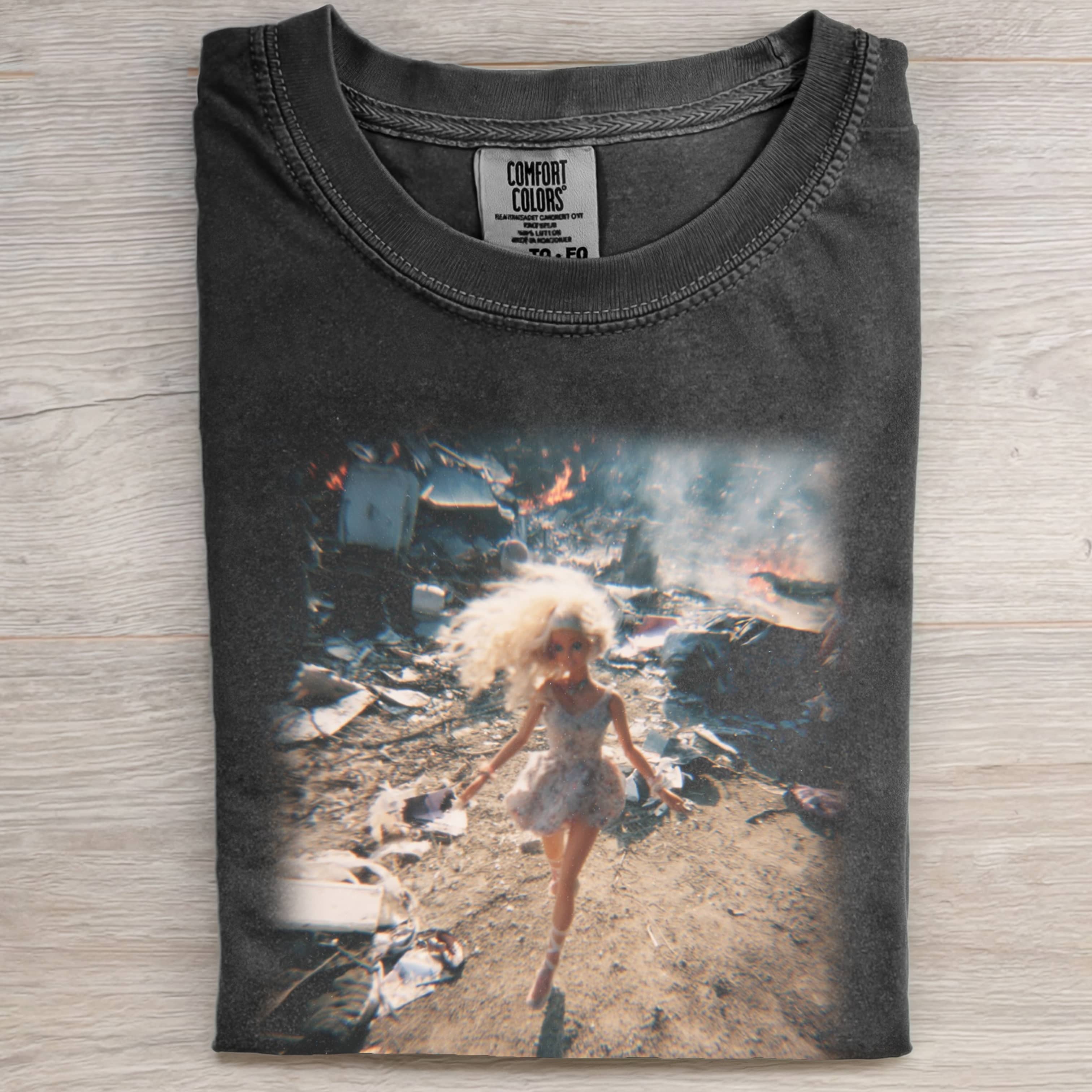 WAR DANCE Funny Doll Face TEE-ShawnCraft