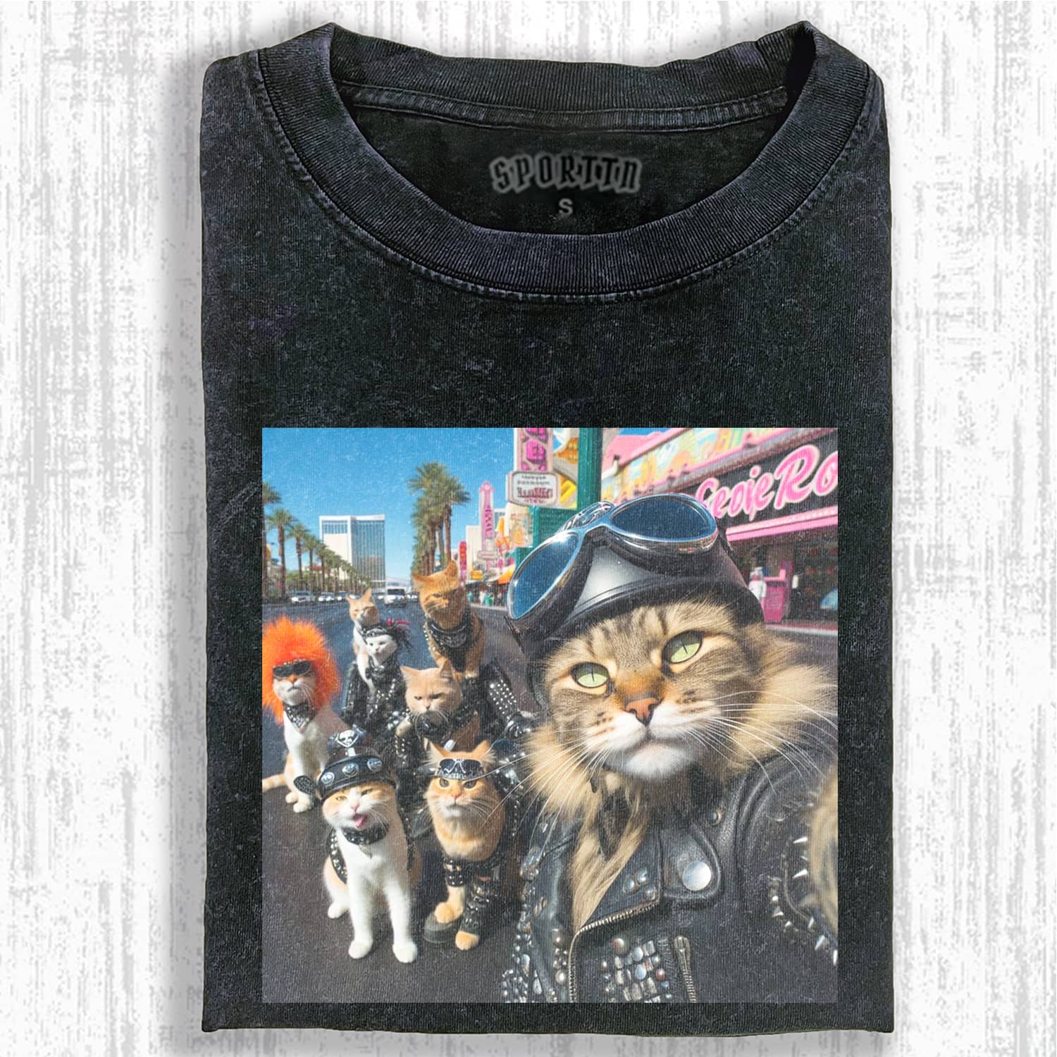 WACKY CAT MEME T-SHIRT-ShawnCraft