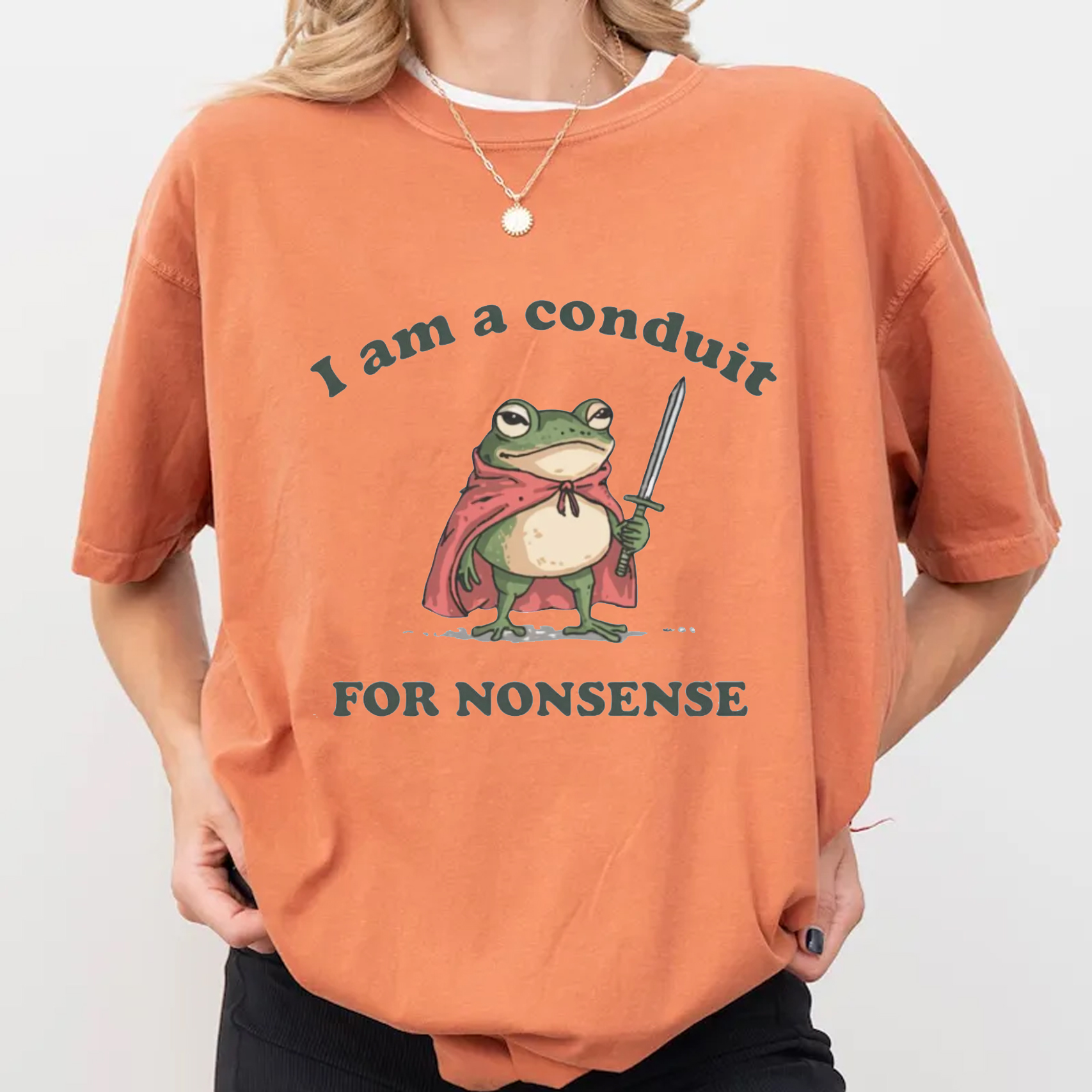 ShawnCraft® Official: I Am a Conduit for Nonsense T-shirt - Premium Breathable Cotton Apparel