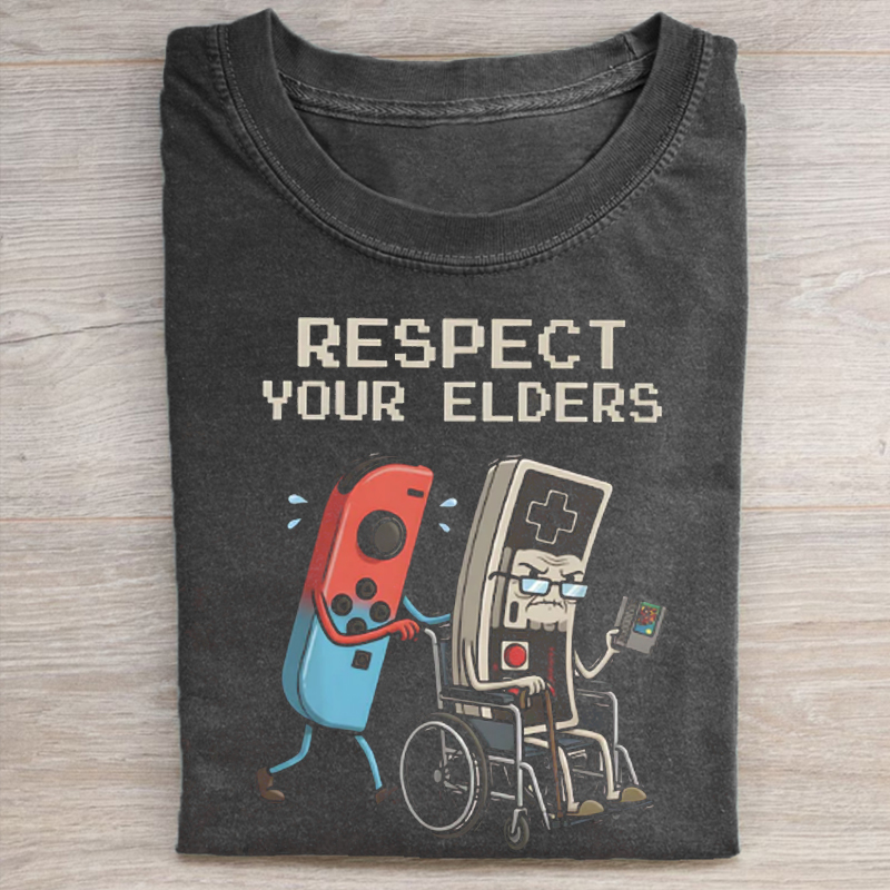 Respect Your Elders T-shirt-ShawnCraft