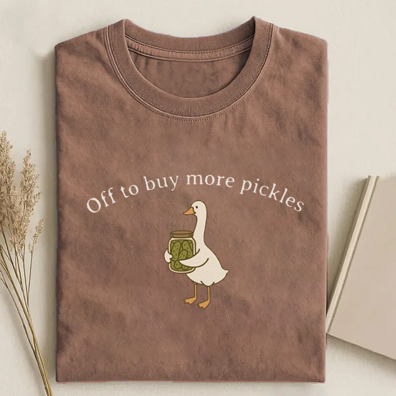 Funny Pickle Goose T-shirt-ShawnCraft