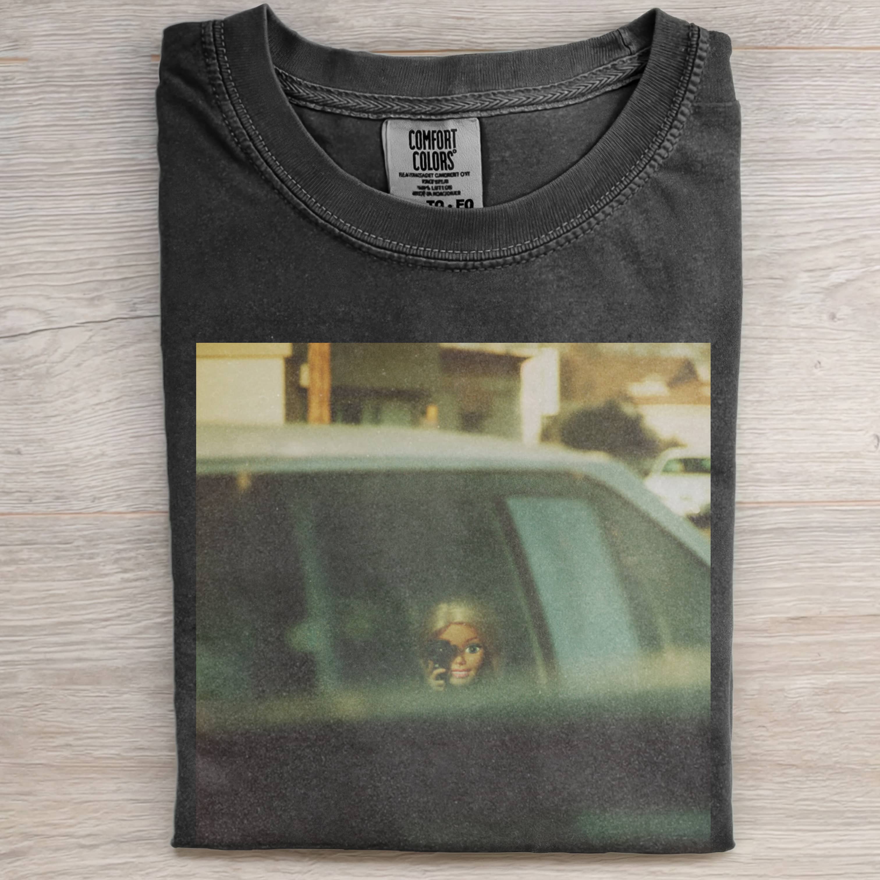 CANDID PHOTOS OF Funny Doll FaceCORE TEE-ShawnCraft