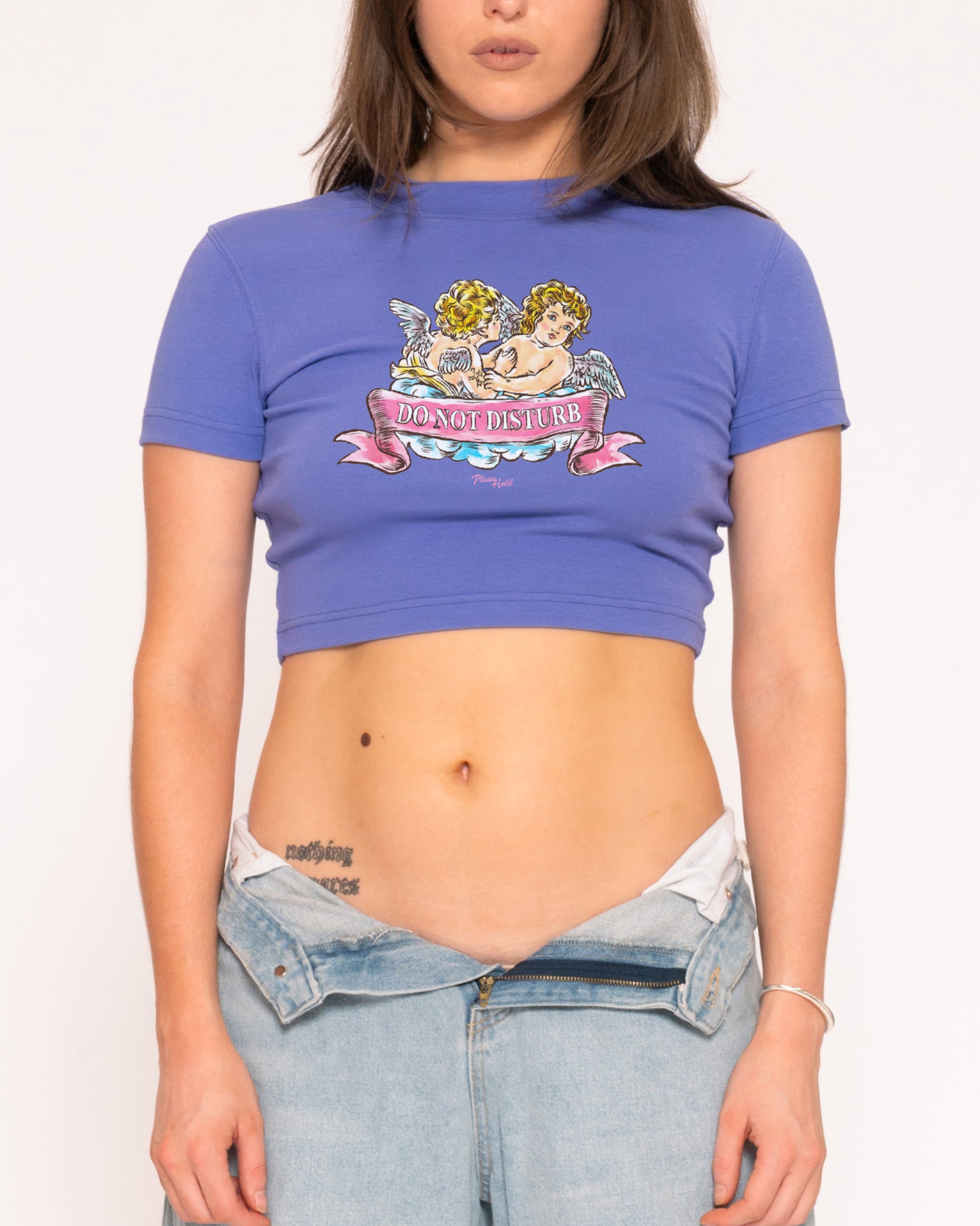 Do Not Disturb Baby Tee-ShawnCraft