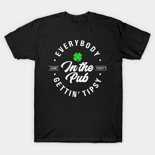 St Paddys - In the Pub T-Shirt-ShawnCraft