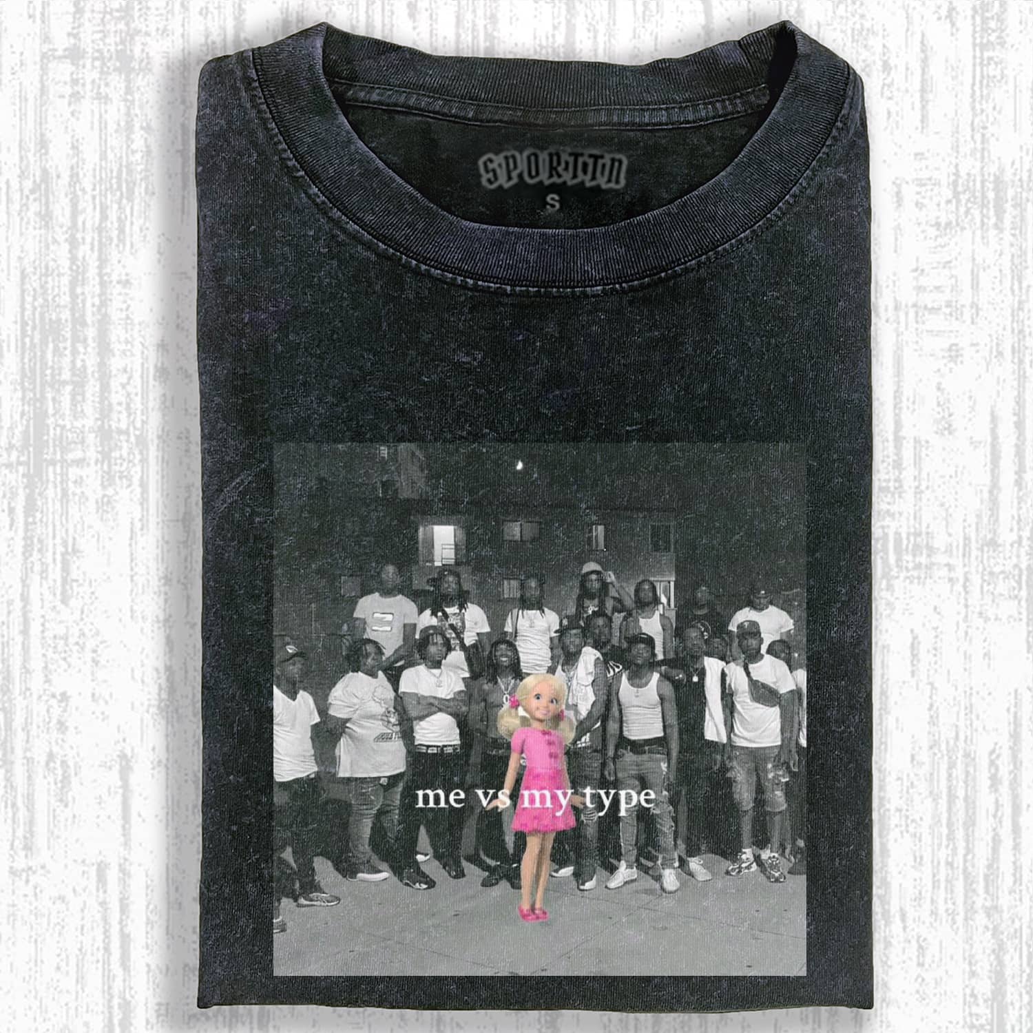 Funny Doll Face MEME ICON TEE-ShawnCraft