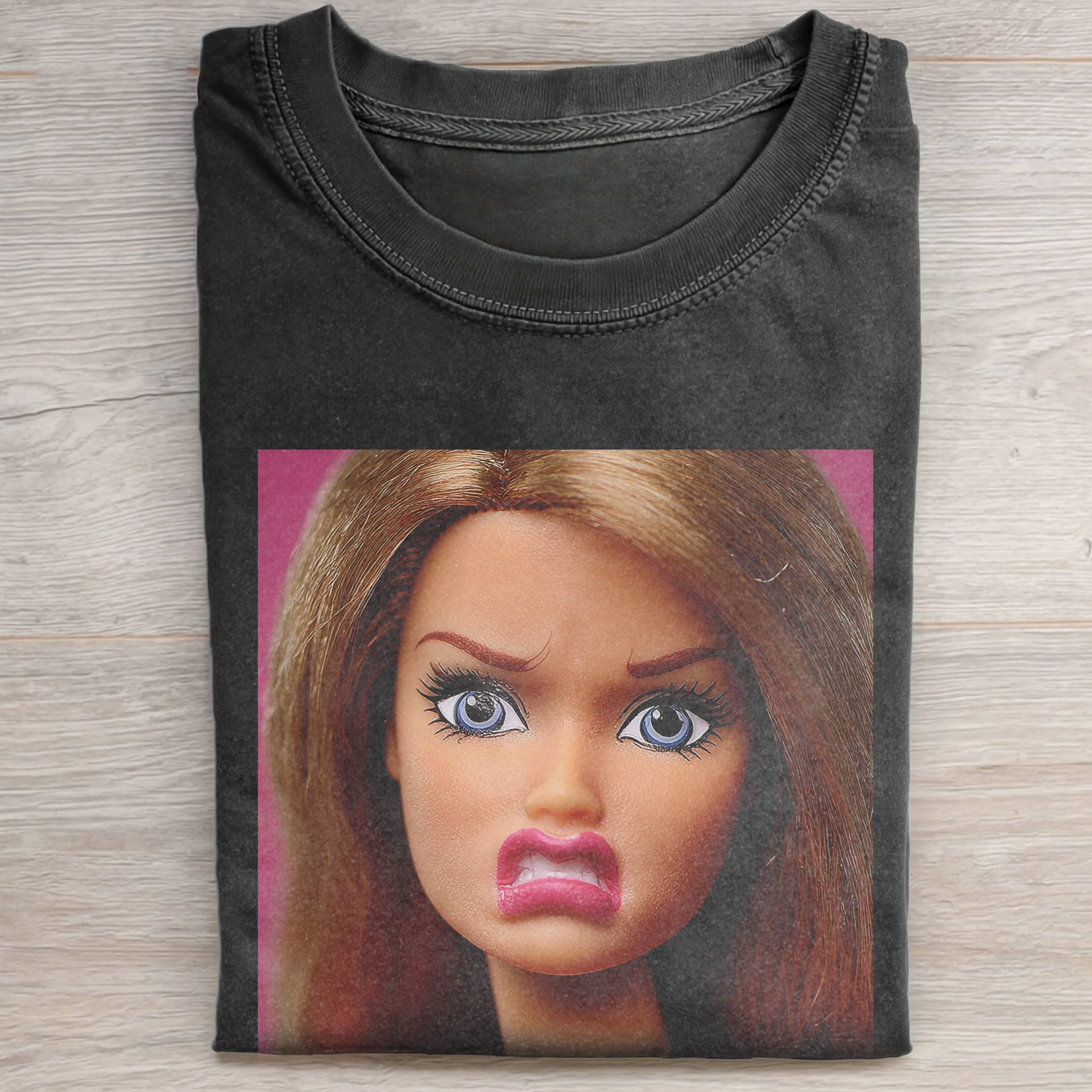 FUNNY ST. PATRICK'S DAY Funny Doll FaceCORE TEE