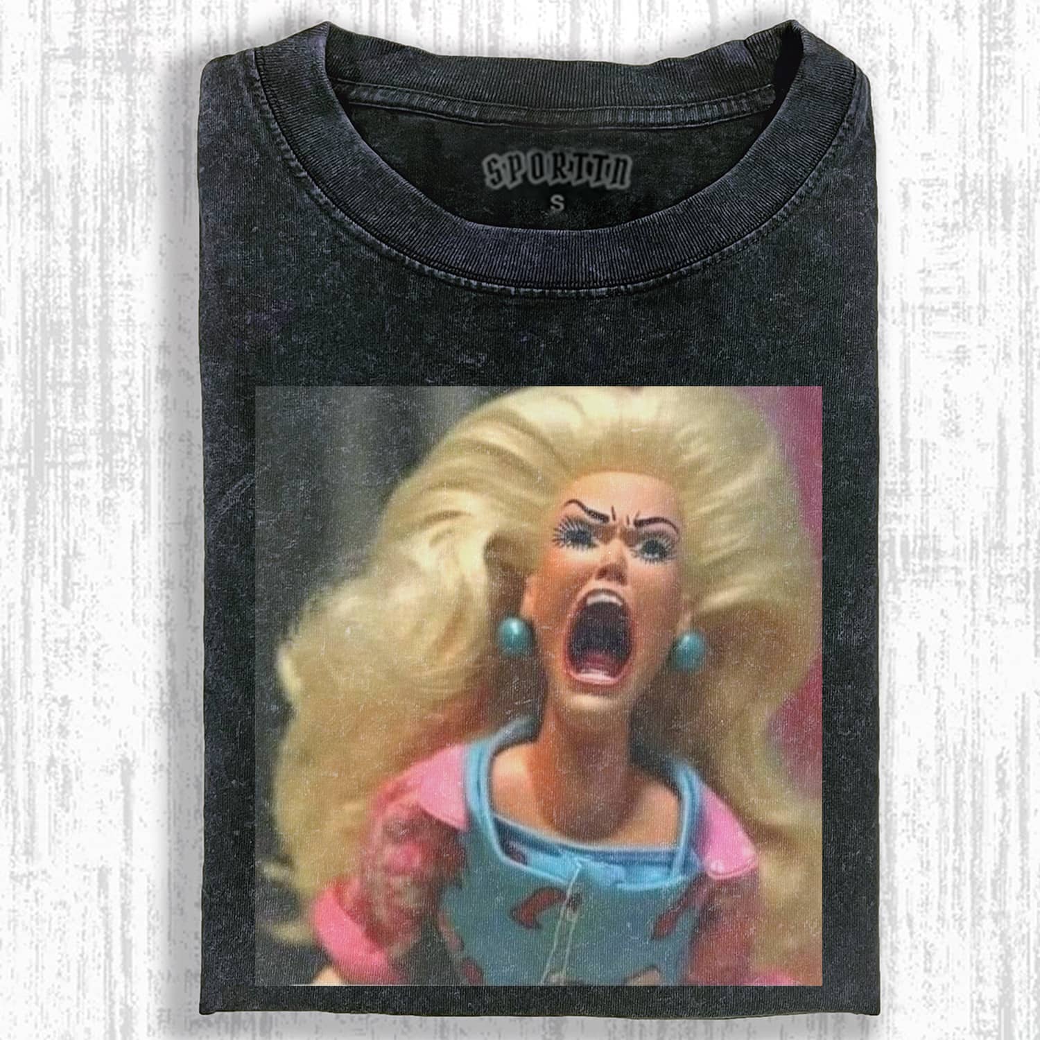MOOD DOLL GIRL MEME T-SHIRT-ShawnCraft