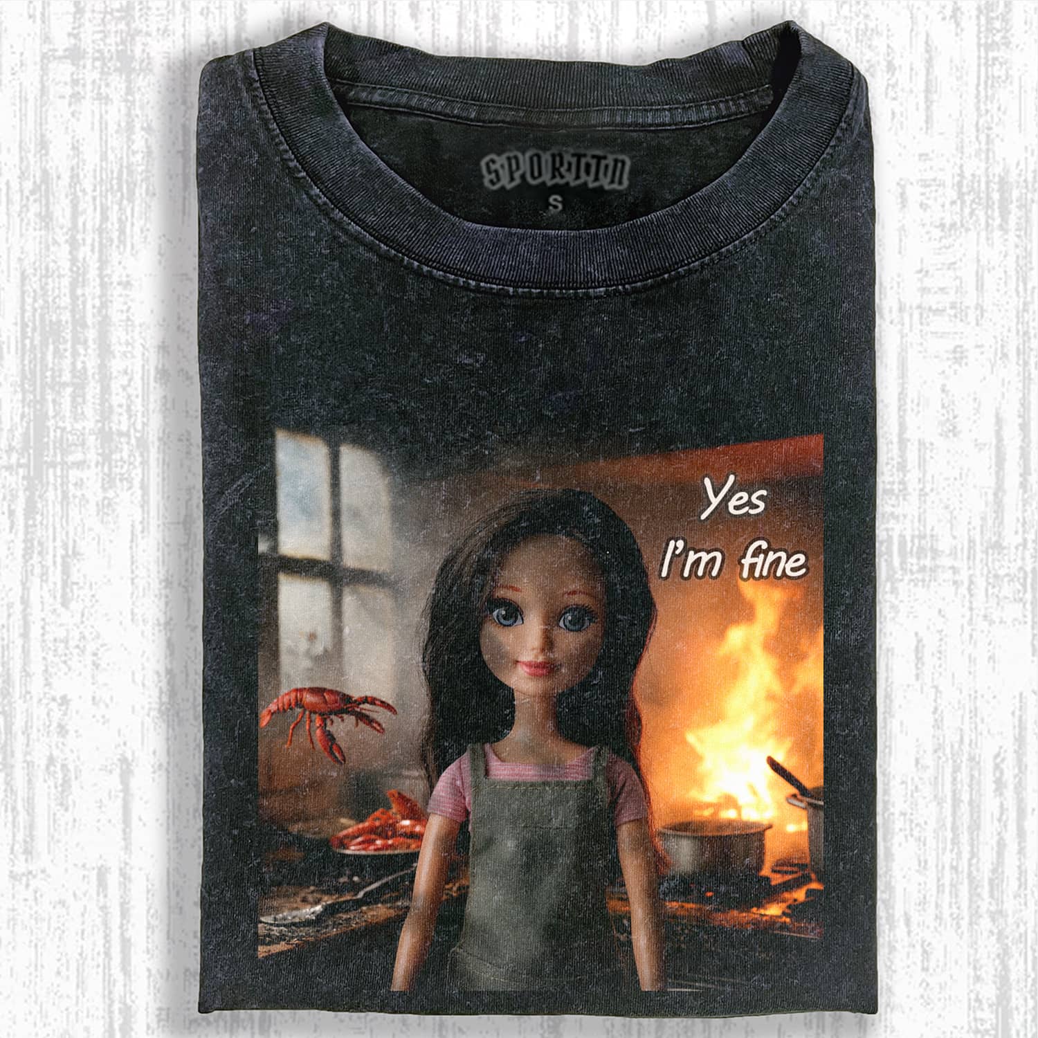 DOLL GIRL MEME T-SHIRT-ShawnCraft