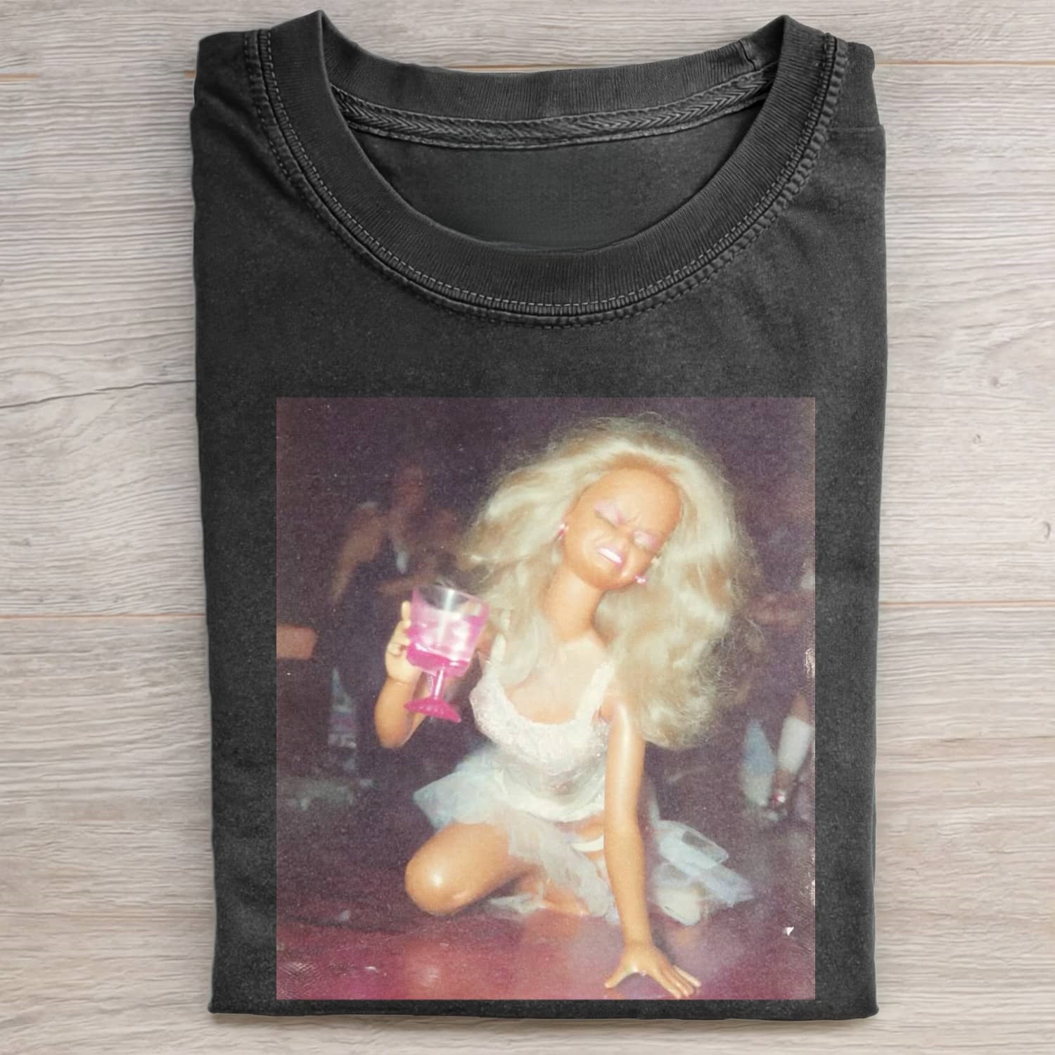 DOLL FACE PARTY DRINKING POV TEE