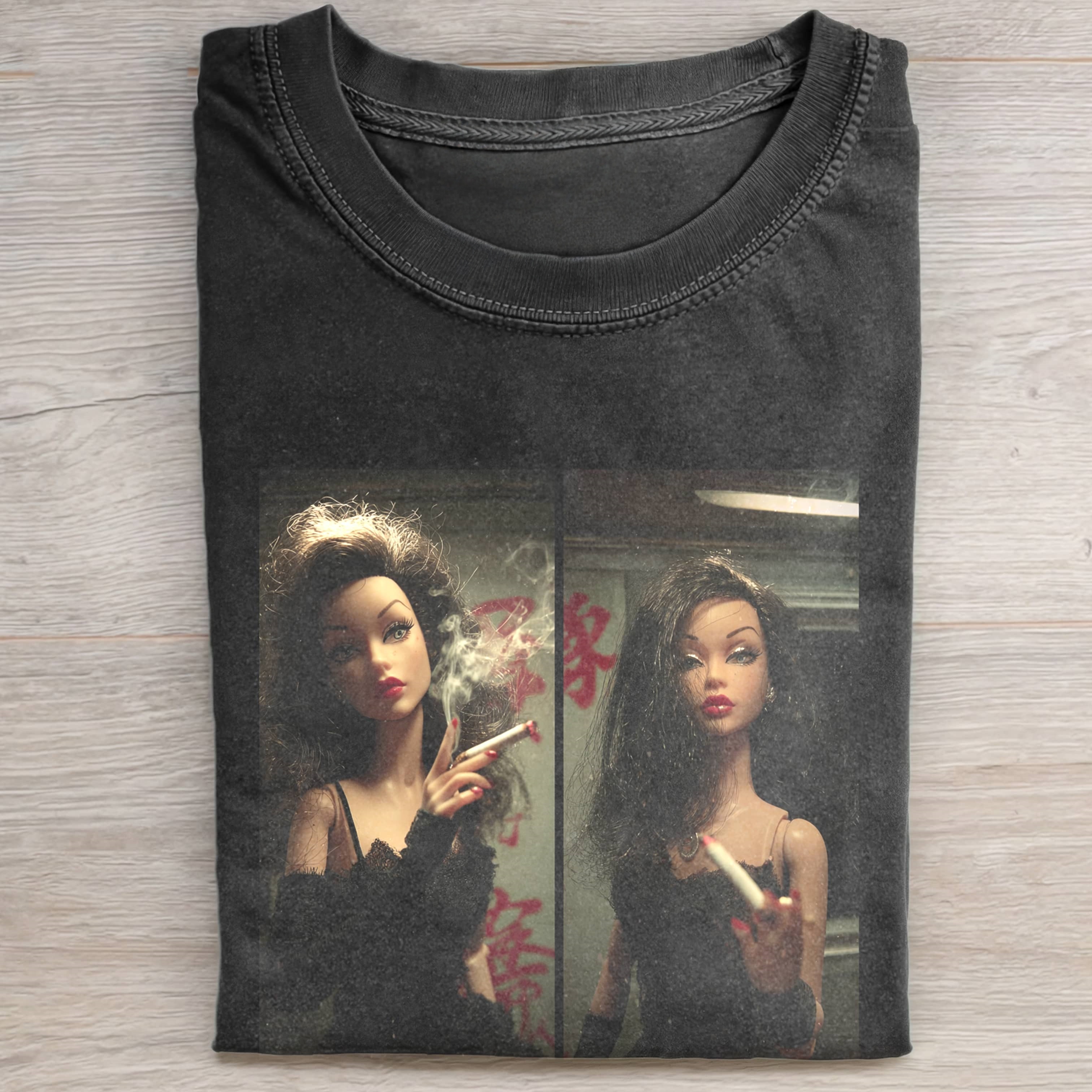 SEXY Funny Doll FaceCORE TEE