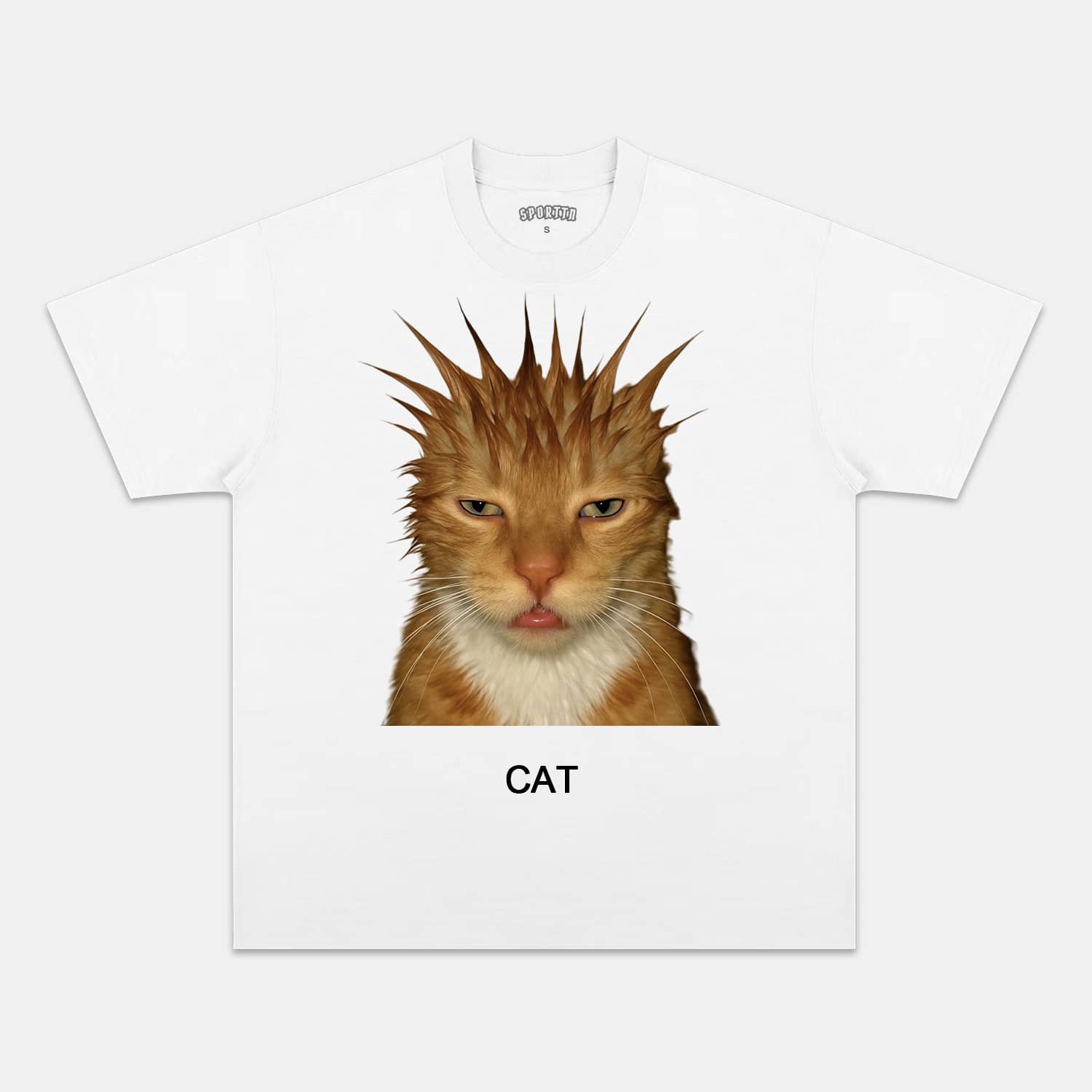WACKY CAT TEE. 7.3-ShawnCraft