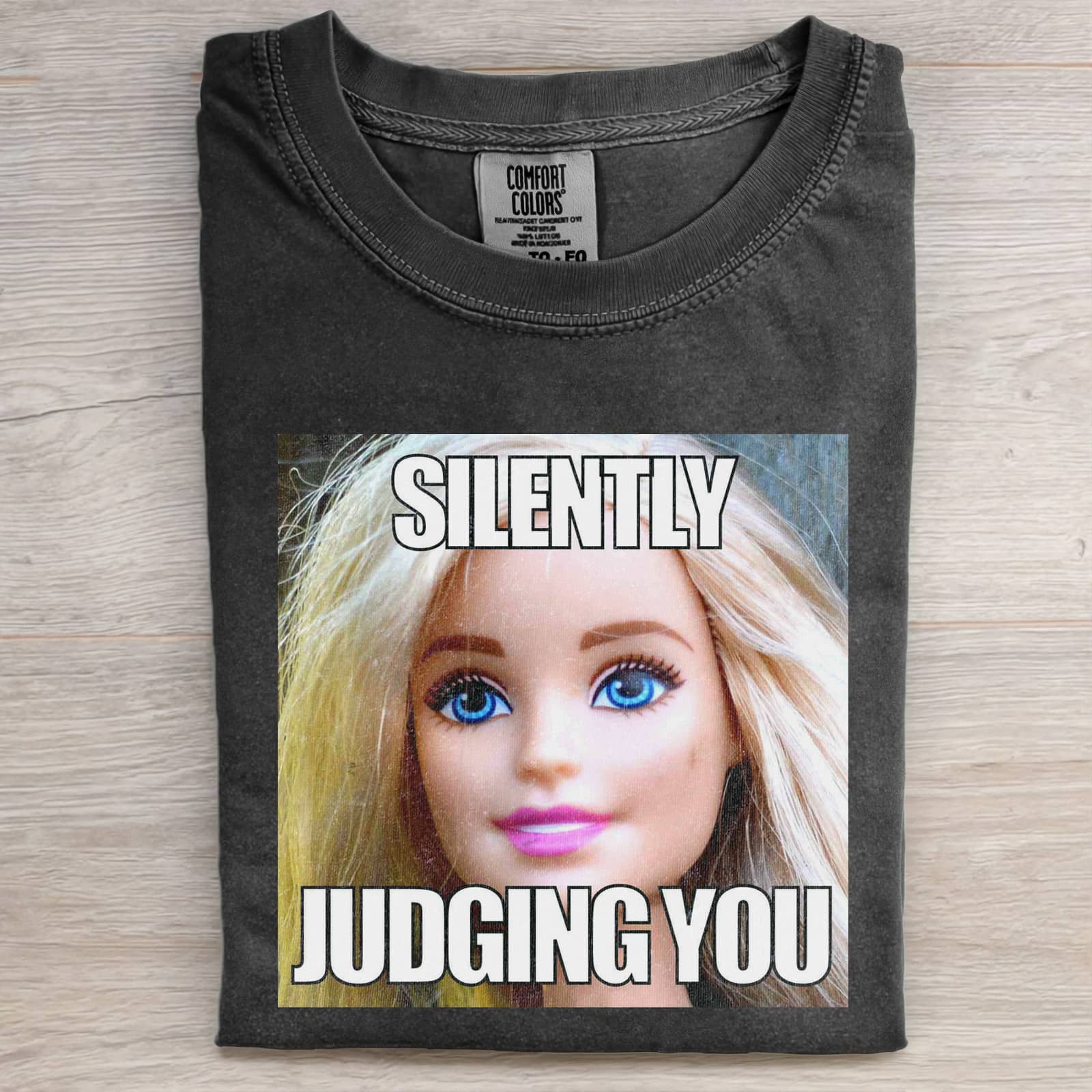 Funny Doll Face GIRL MEME T-SHIRT-ShawnCraft