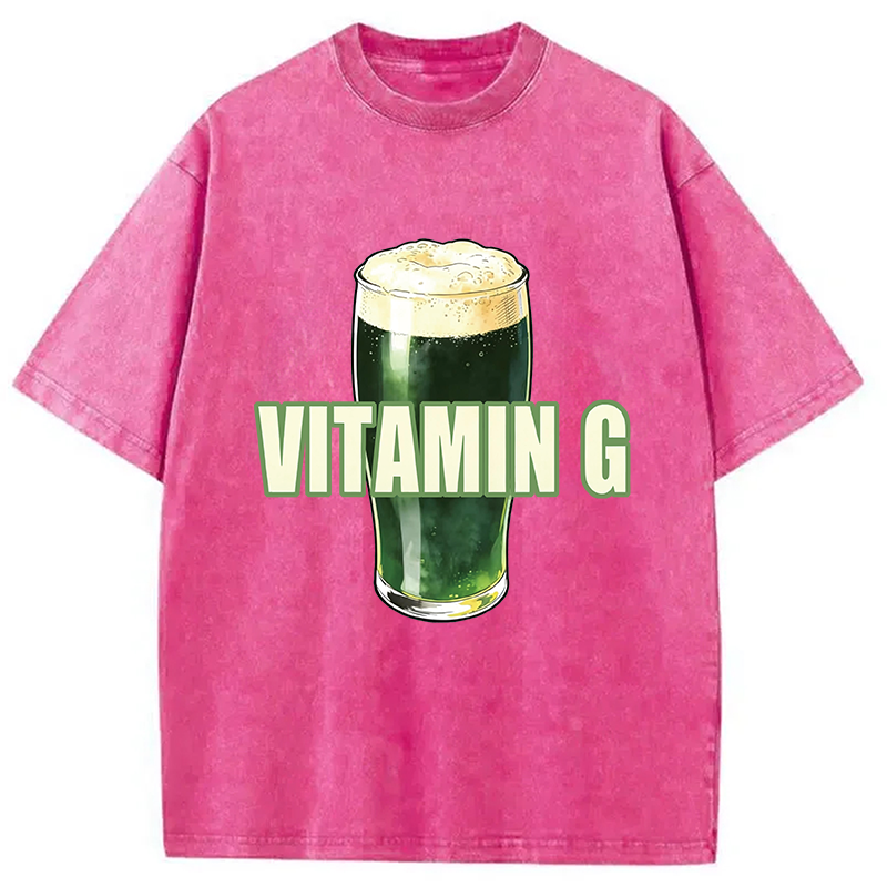 Vitamin G St. Patrick's Washed T-Shirt-ShawnCraft
