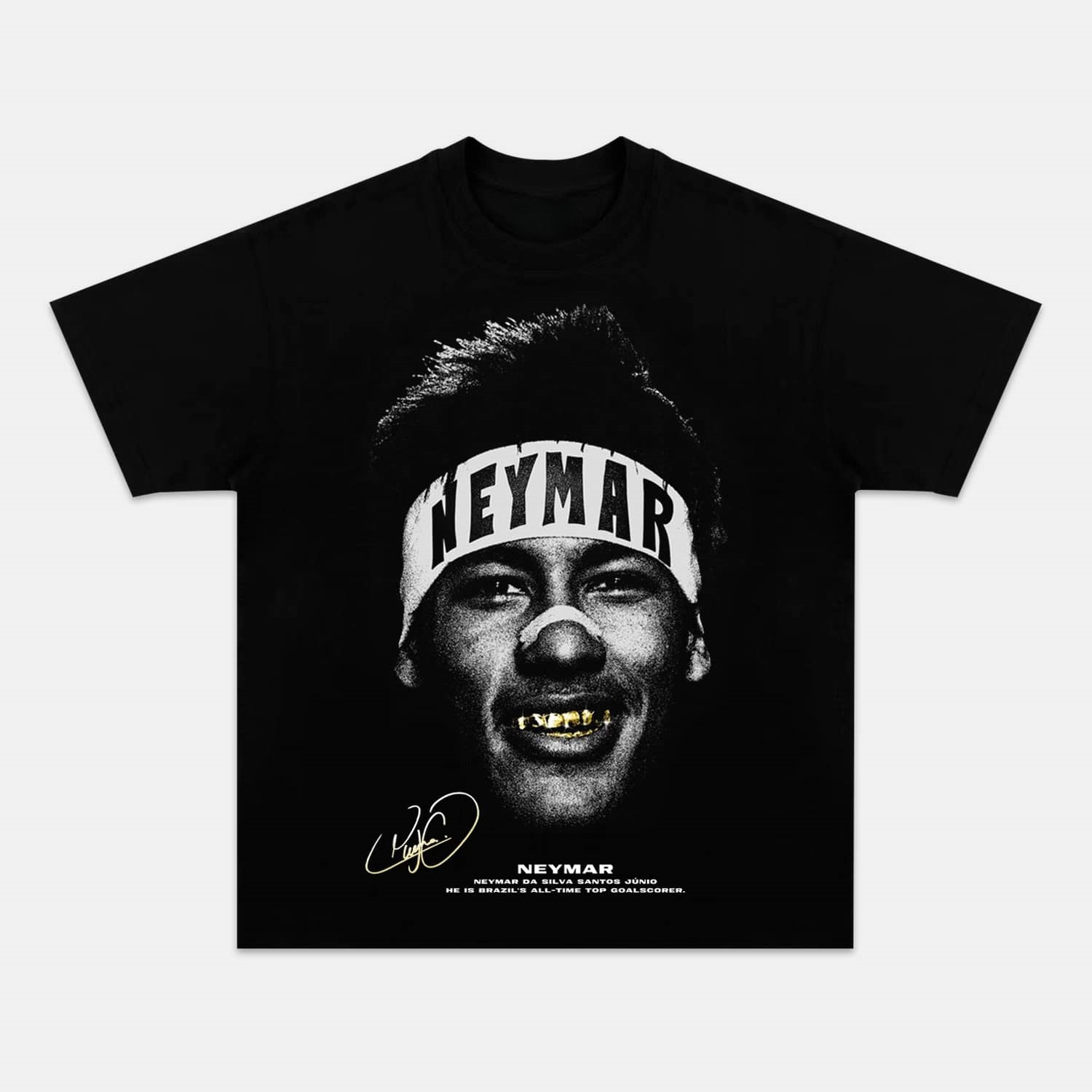 BRAZIL #10 STAR SIGNATURE GRAPHIC T-SHIRT