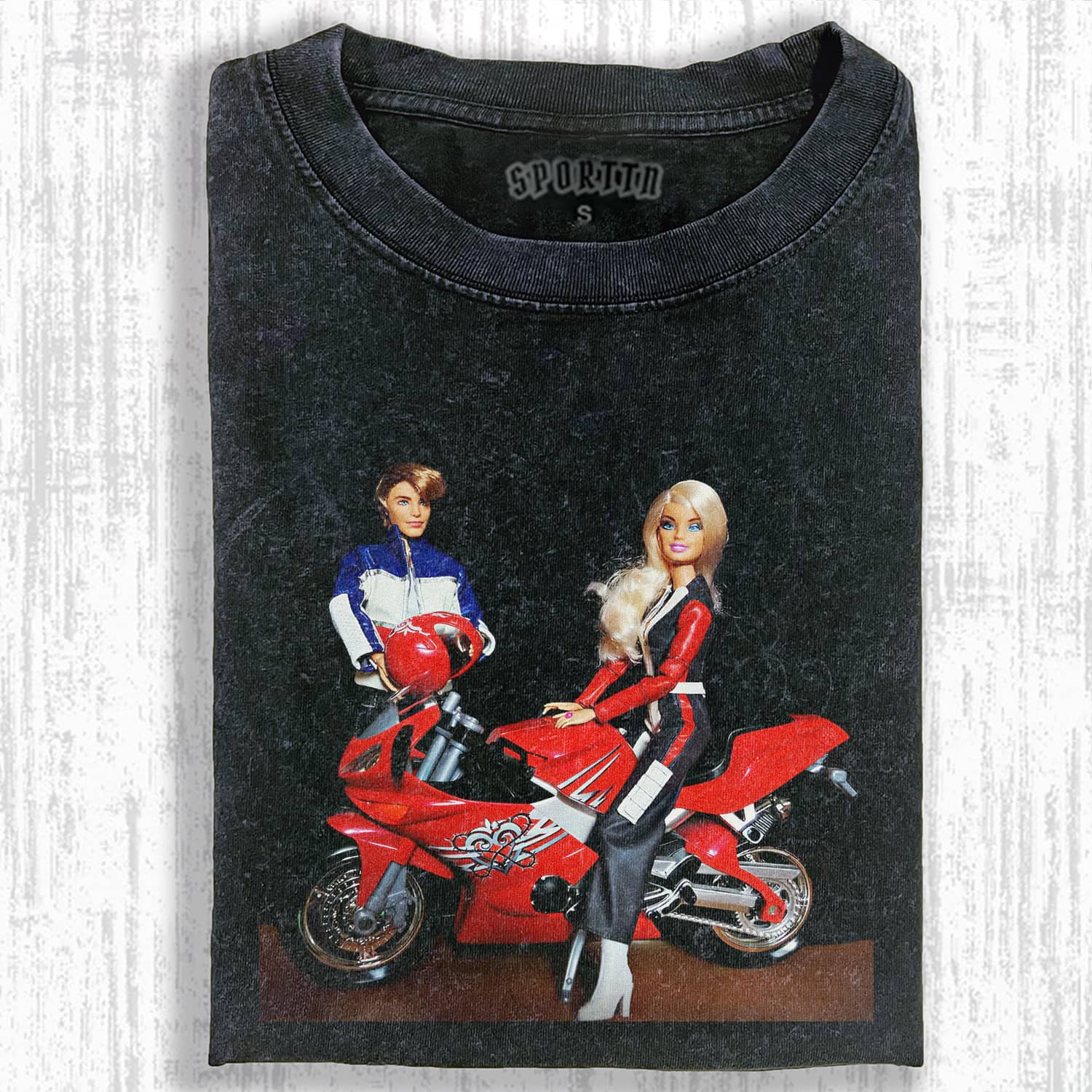 RACING DRIVER Funny Doll Face T-SHIRT-ShawnCraft