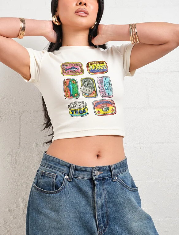 Canned Goods Baby Tee-ShawnCraft