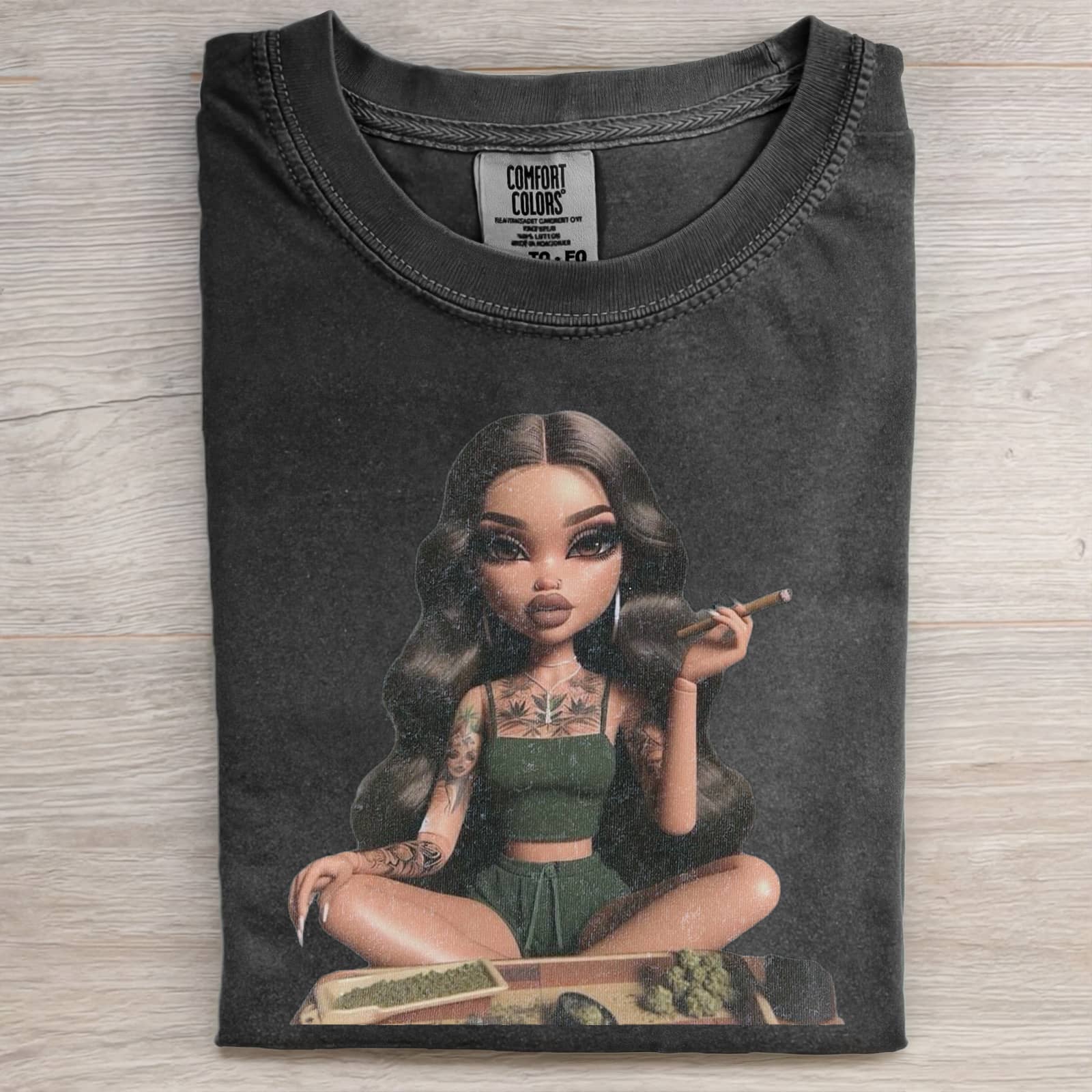 BRATZ GIRL MEME T-SHIRT-ShawnCraft