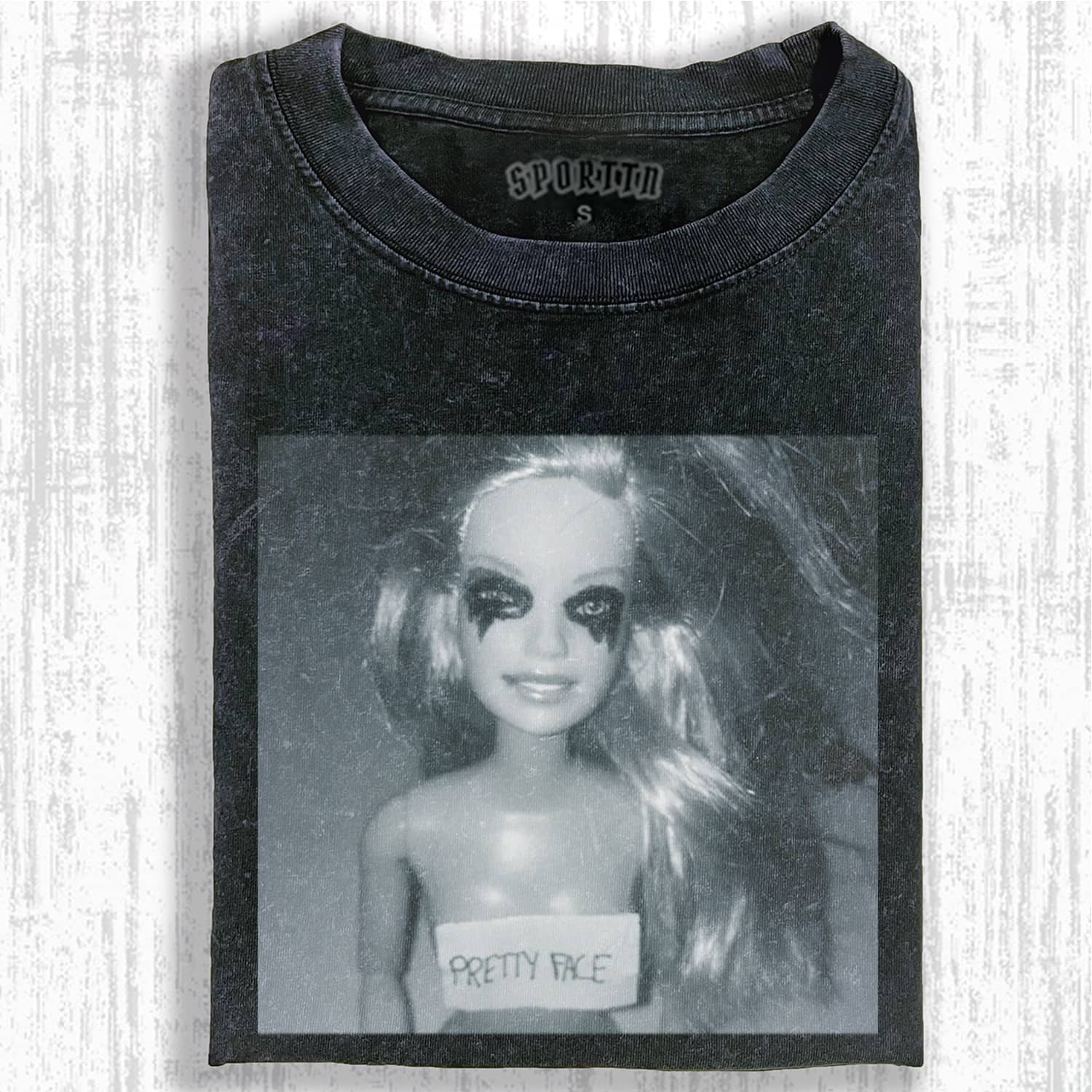 Funny Doll Face GIRL MEME T-SHIRT-ShawnCraft