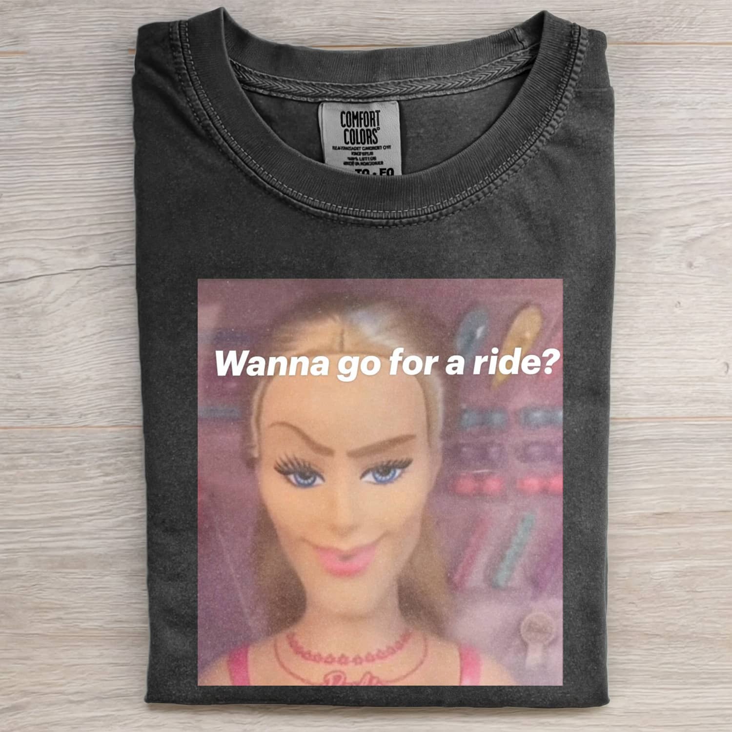 Funny Doll Face MEME ICON TEE-ShawnCraft