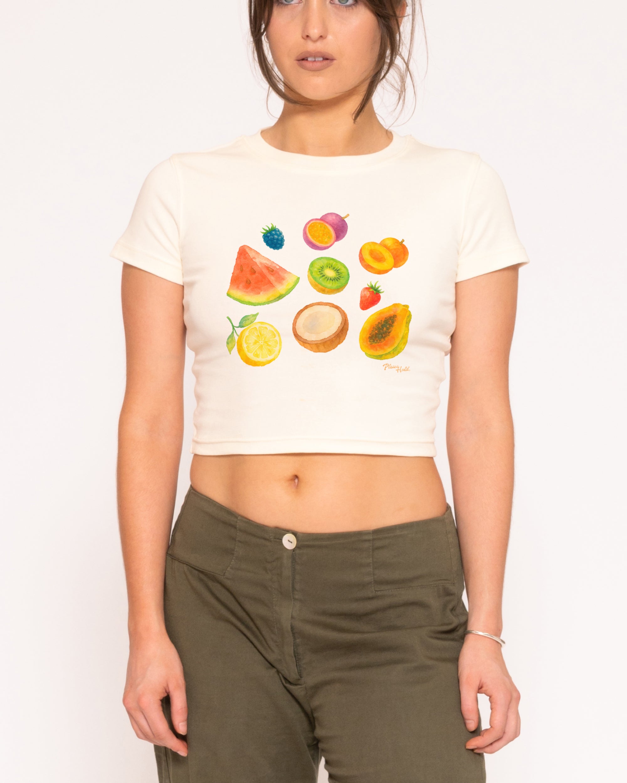 Fruit Platter Baby Tee-ShawnCraft