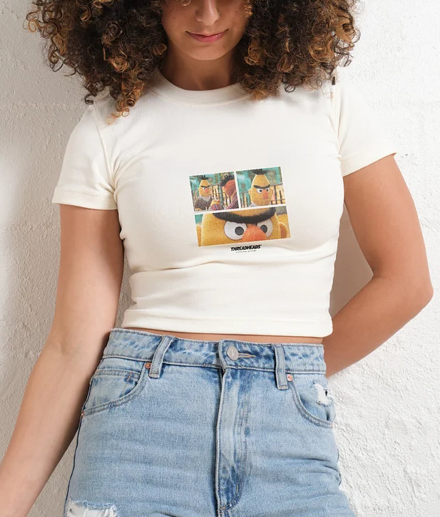 Angry Bert Baby Tee-ShawnCraft