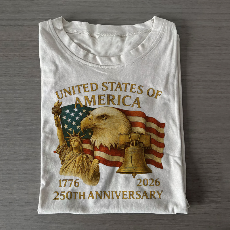 America 250 Years T-shirt-ShawnCraft
