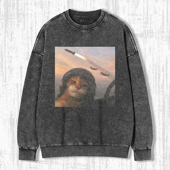 WACKY CAT SWEATSHIRTS & HOODIES-ShawnCraft