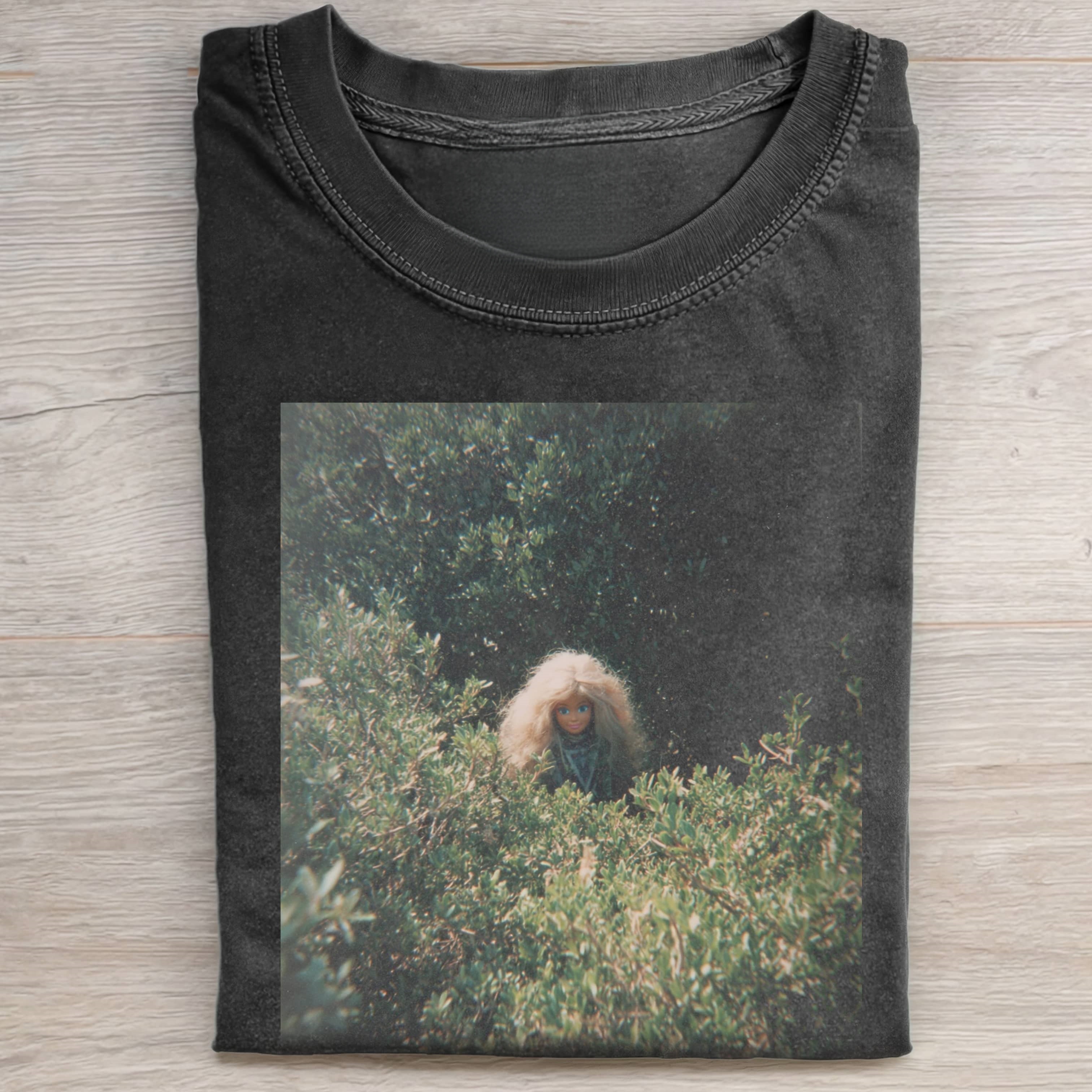 GRASSY Funny Doll FaceCORE TEE