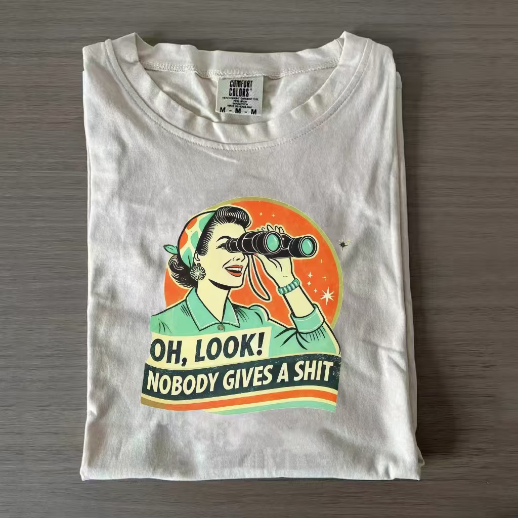 Oh Look Nobody Gives A Shit T-Shirt-ShawnCraft