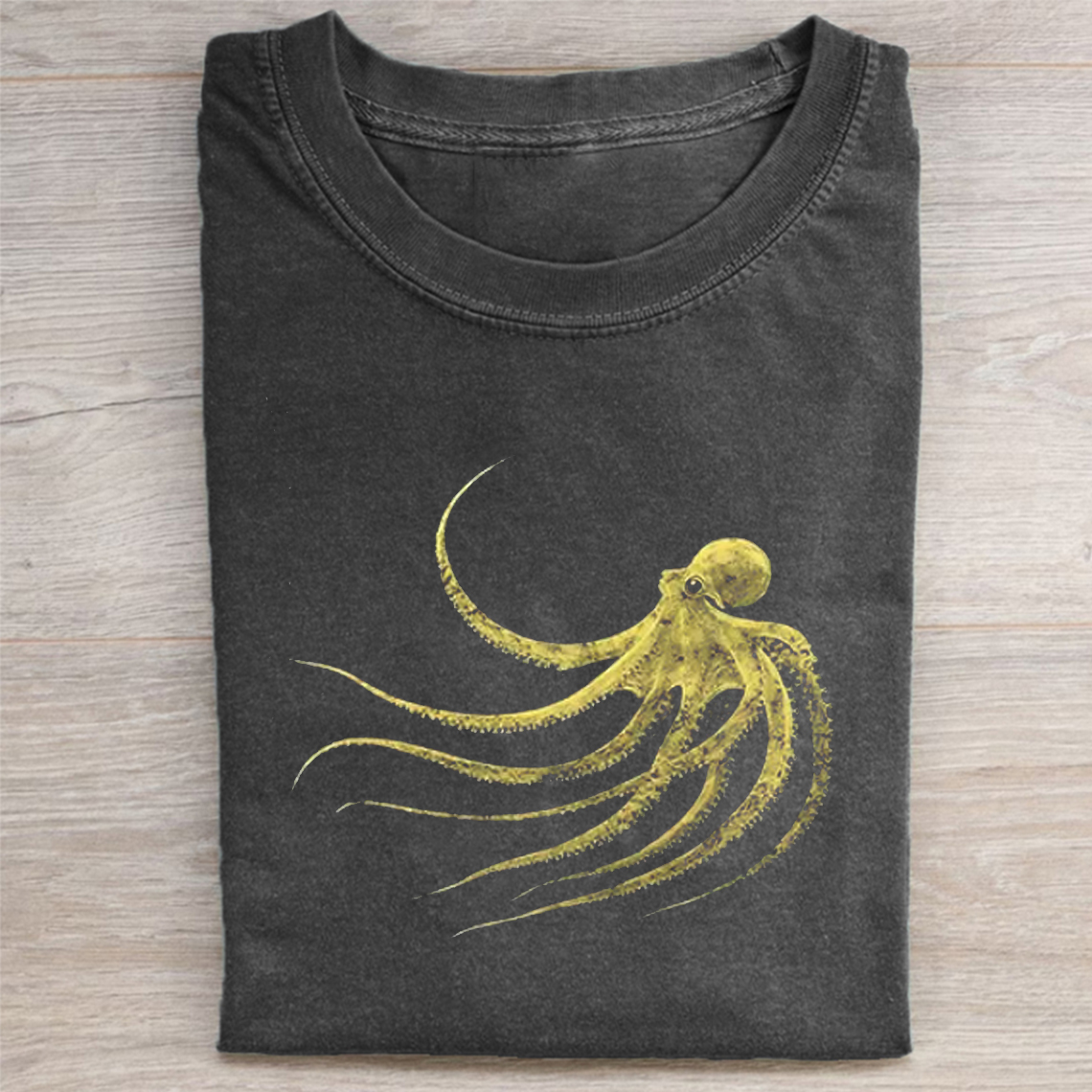 Retro Octopus T-shirt-ShawnCraft