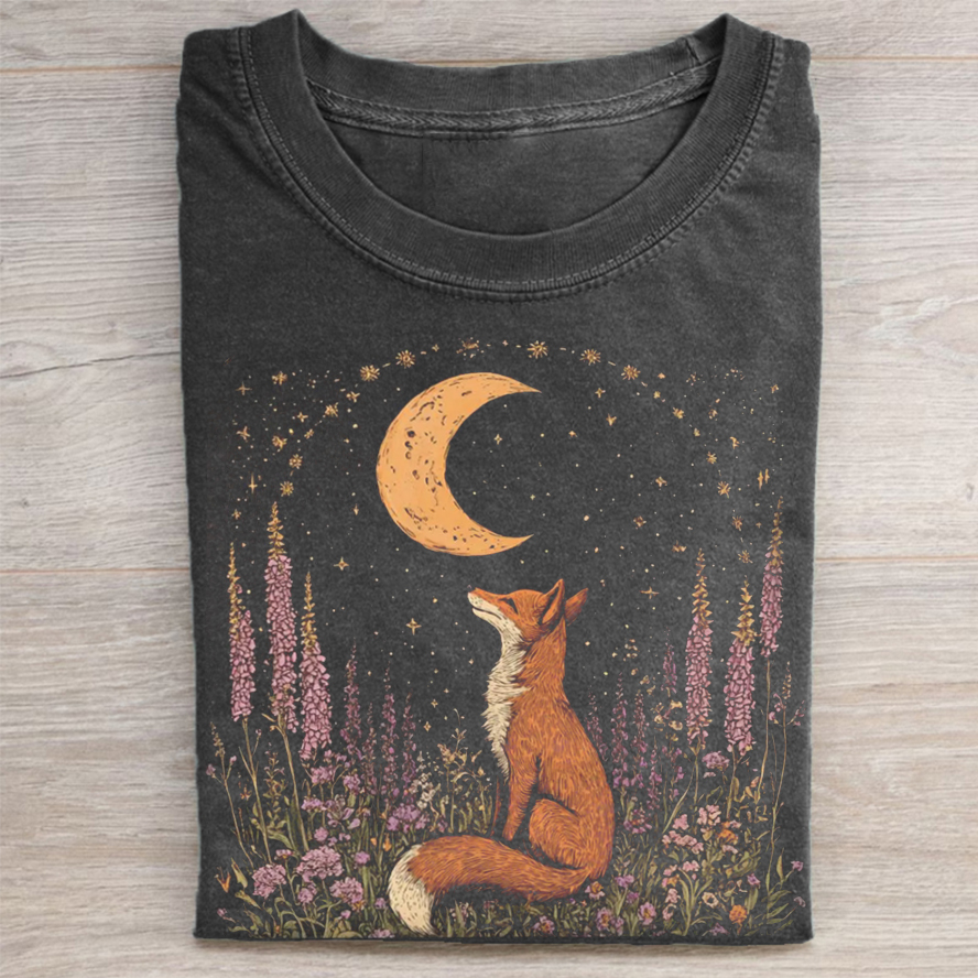 Celestial Fox T-shirt-ShawnCraft