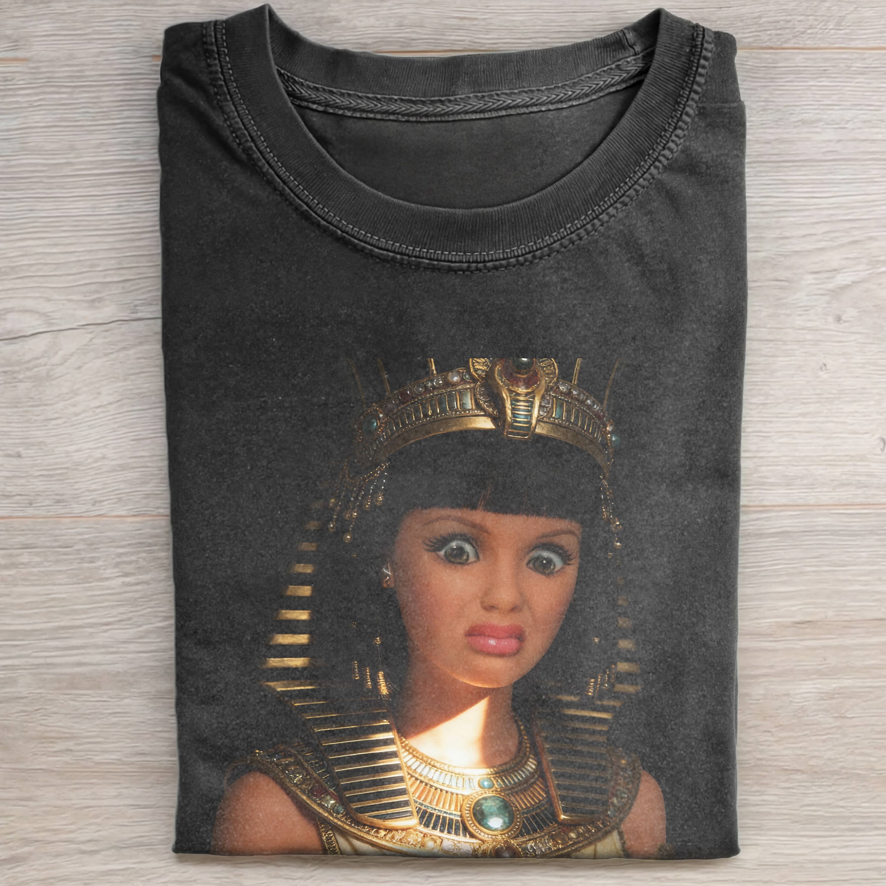 Funny Doll FaceCORE EGYPTIAN QUEEN VINTAGE TEE