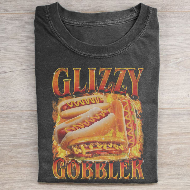 Glizzy Gobbler T-shirt-ShawnCraft